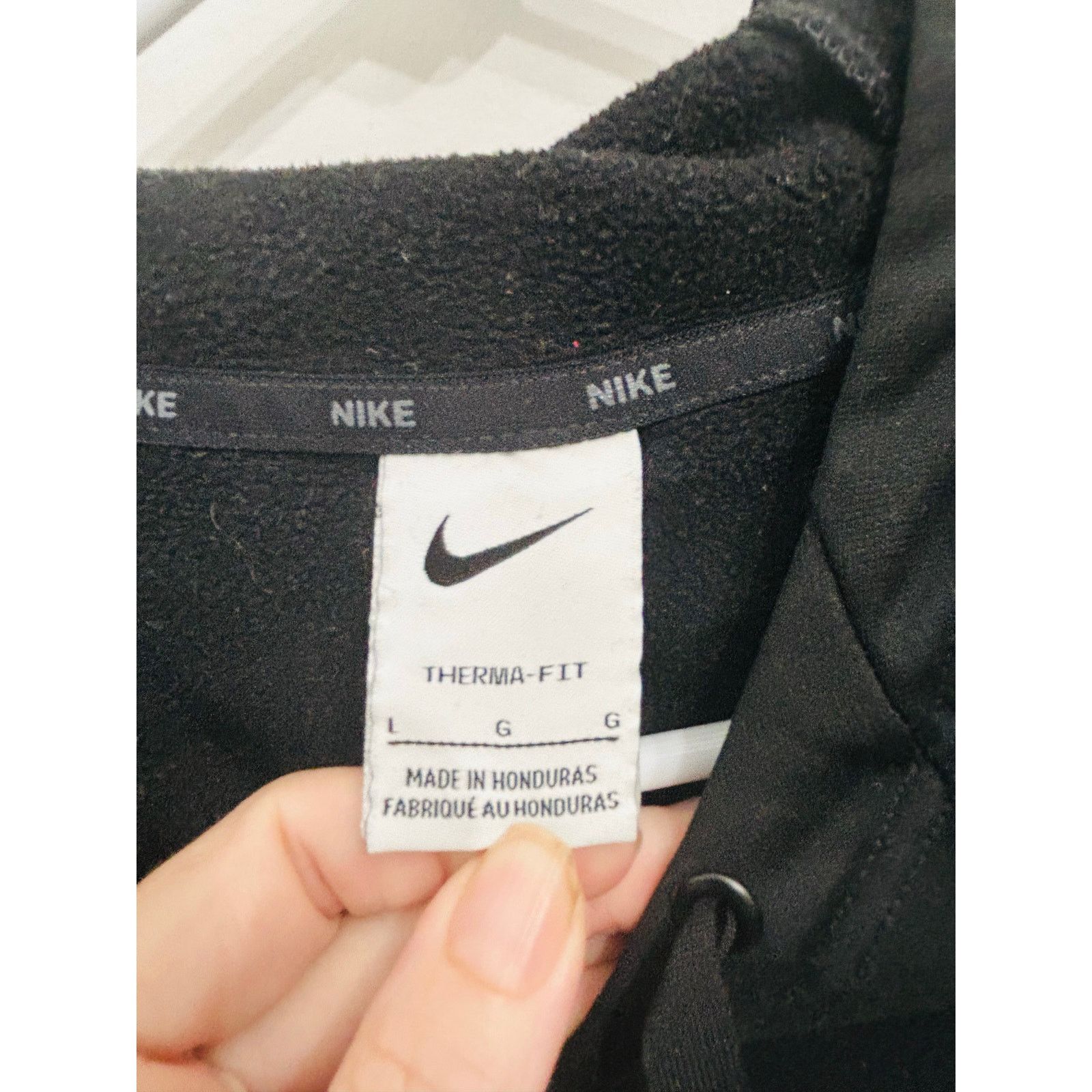 Nike Nike Therma Fit Hoodie Black Men’s Large Pullover Sweatshirt Size US L / EU 52-54 / 3 - 3 Thumbnail