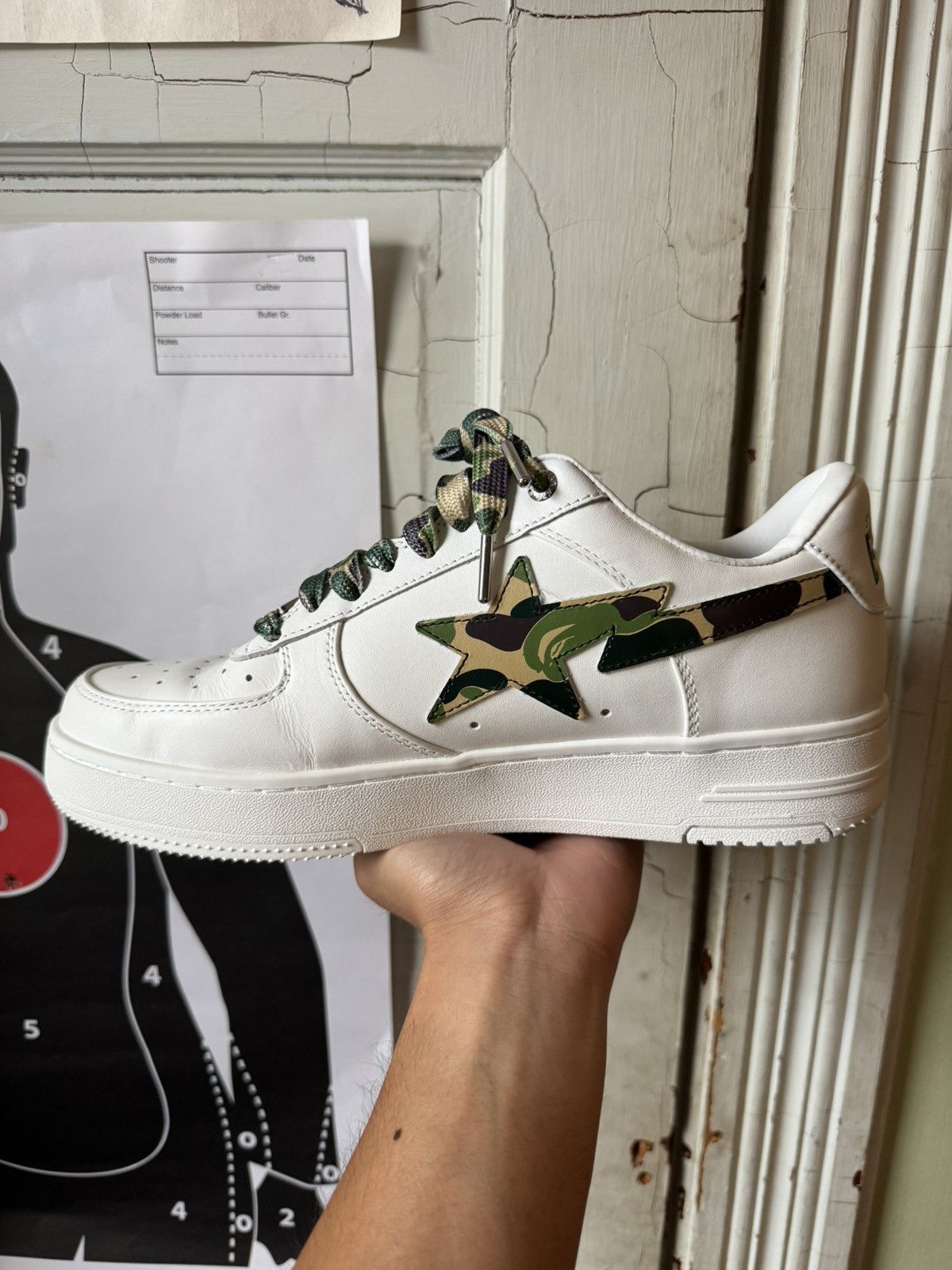 Bape BapeSta Low ABC Green Camo Size US 10 / EU 43 - 2 Thumbnail
