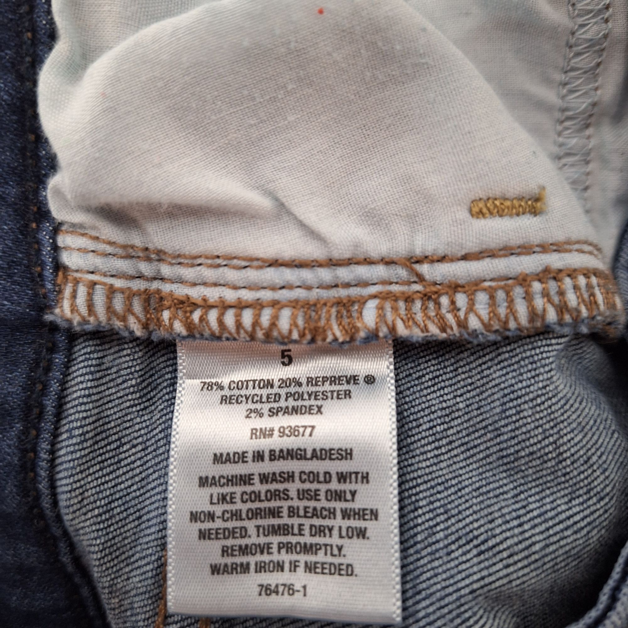 Arizona Jean Co. Arizona Jean Co Mid Rise Bootcut Jeans Dark Wash Indigo Deni Size 29" - 6 Thumbnail