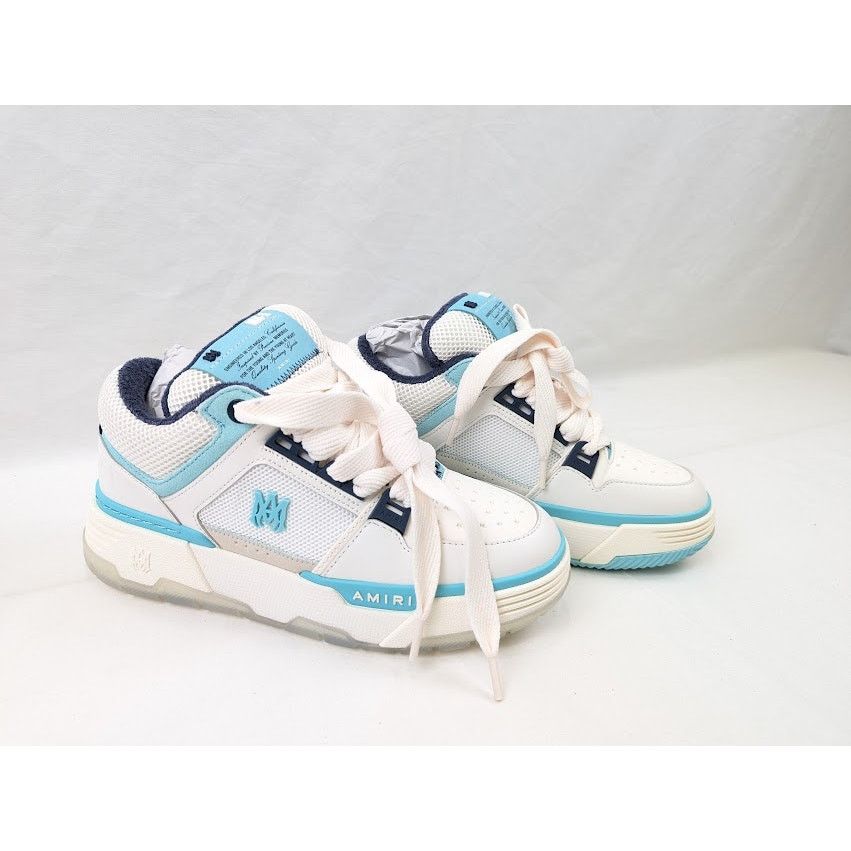 Amiri o1rshd1 MA-1 Low-Top Sneakers in Blue Size US 7 / EU 40 - 12 Thumbnail