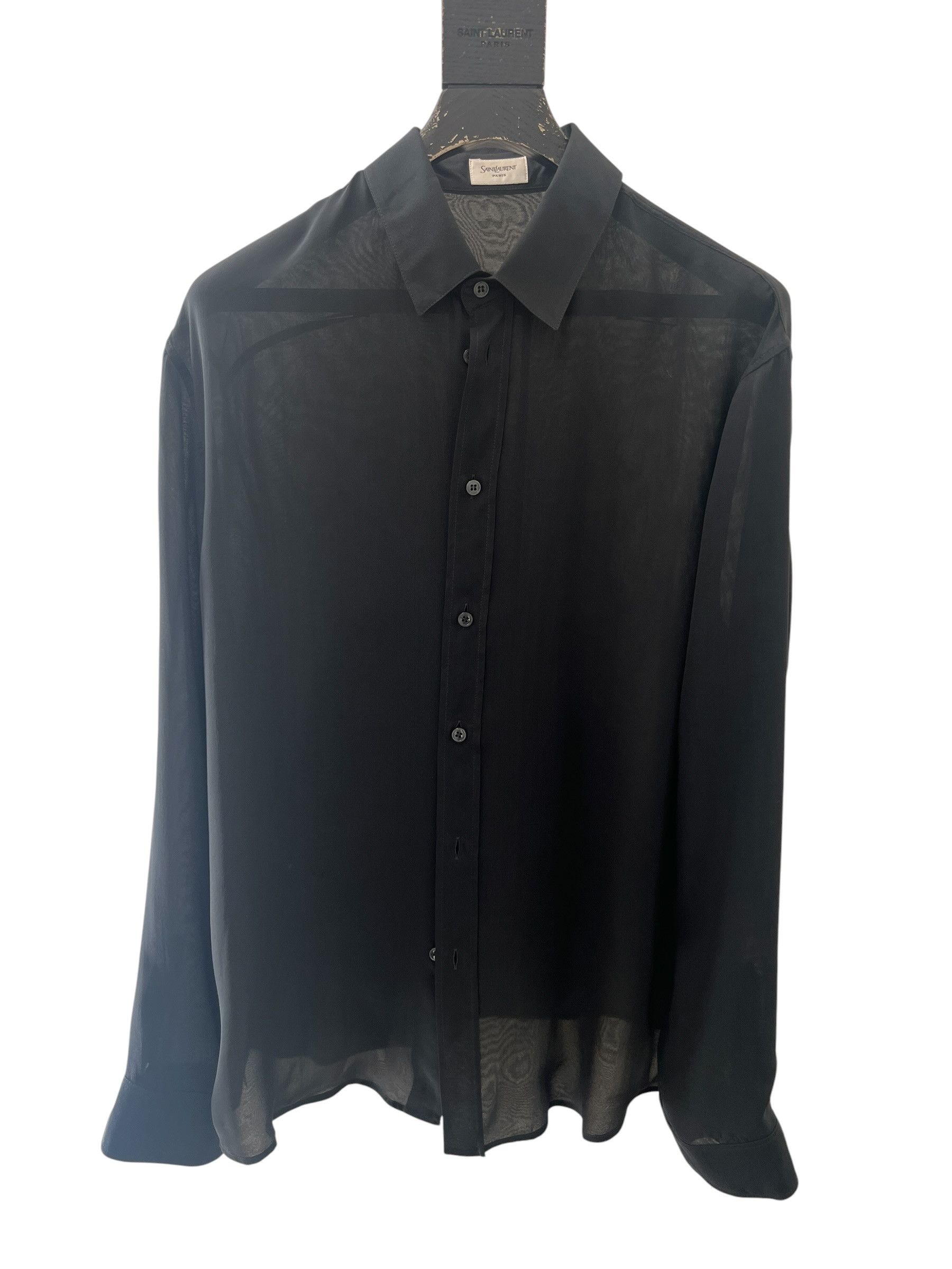 Saint Laurent Paris Saint Laurent silk shirt Size US M / EU 48-50 / 2 - 1 Thumbnail