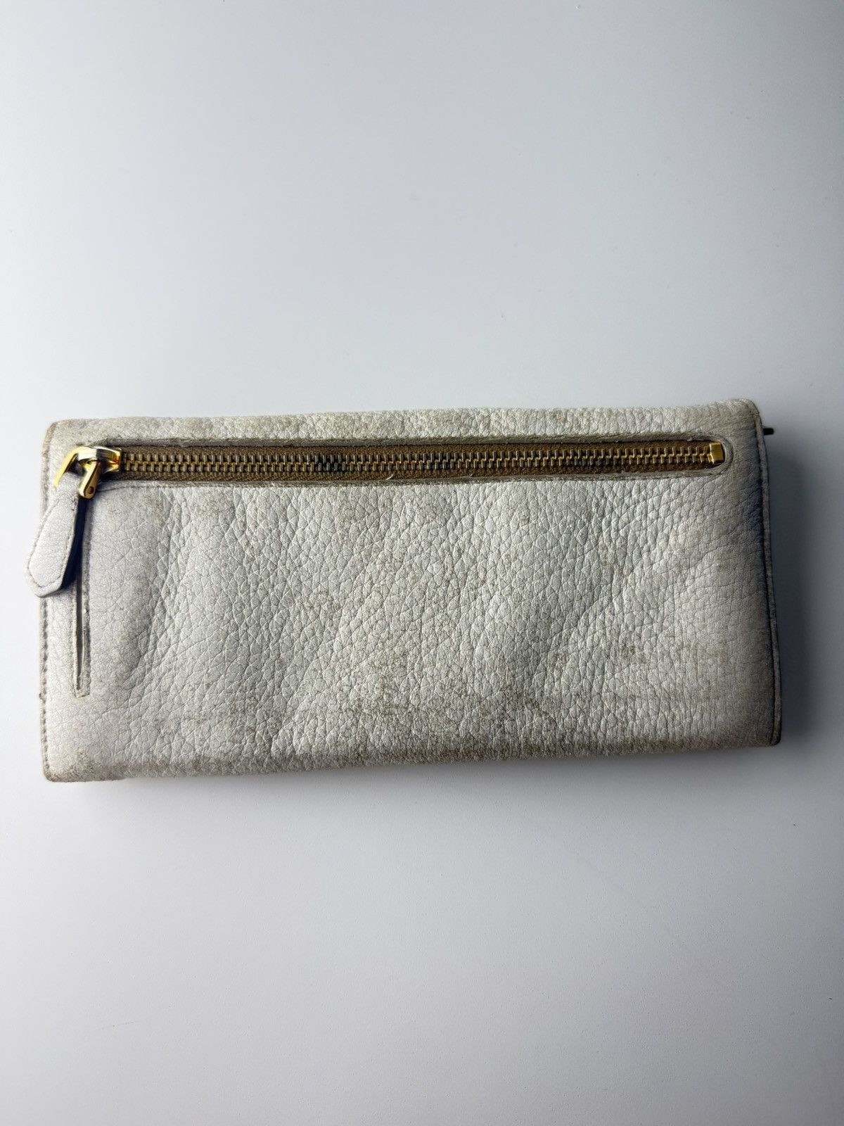 Prada Prada Leather Wallet Grey Size ONE SIZE - 11 Thumbnail