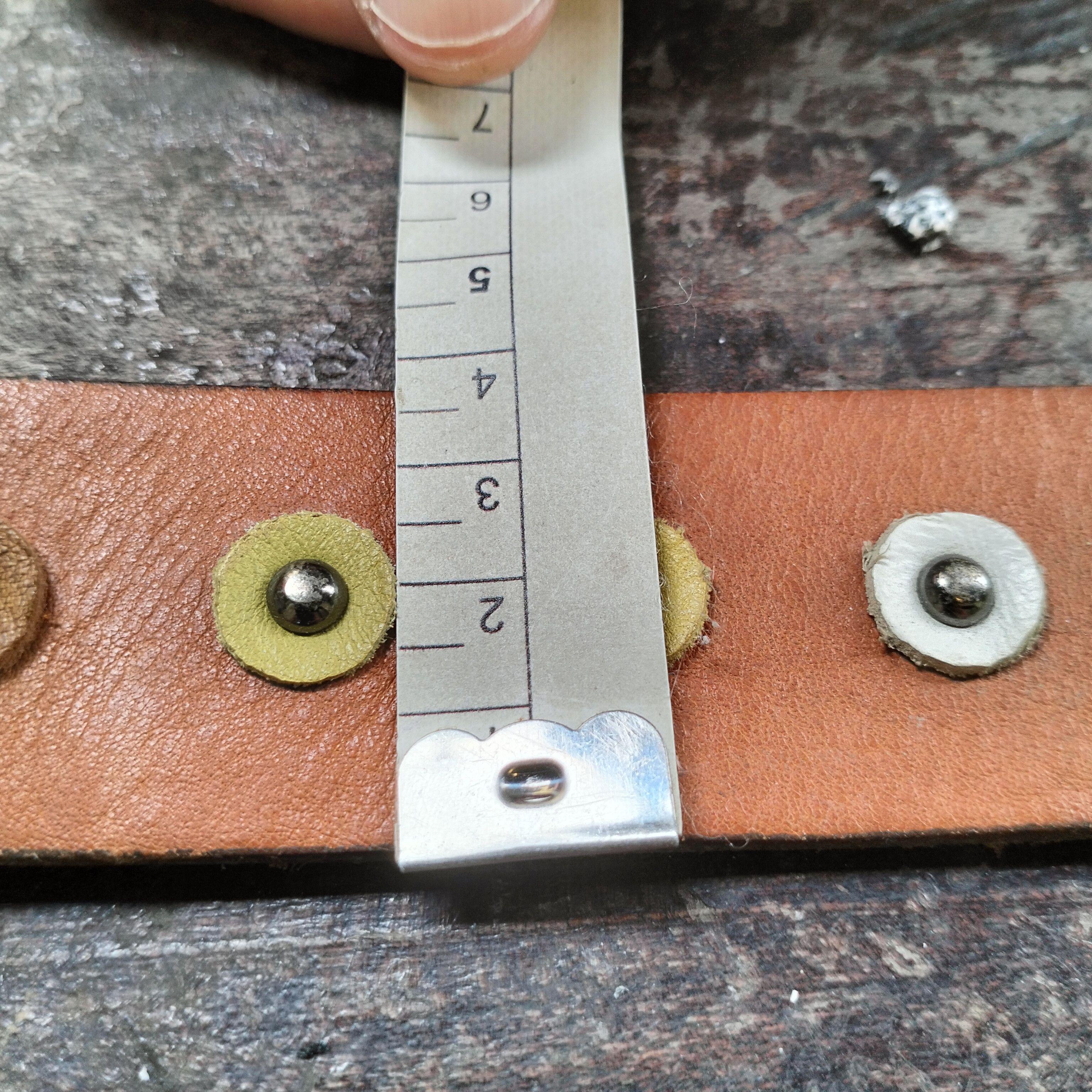 Vintage VINTAGE UNIQUE LEATHER BELT Size ONE SIZE - 2 Thumbnail