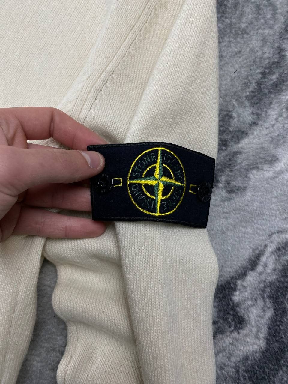 Stone Island Stone Island Knit Sweater Wool Men Size S White Size US S / EU 44-46 / 1 - 3 Thumbnail