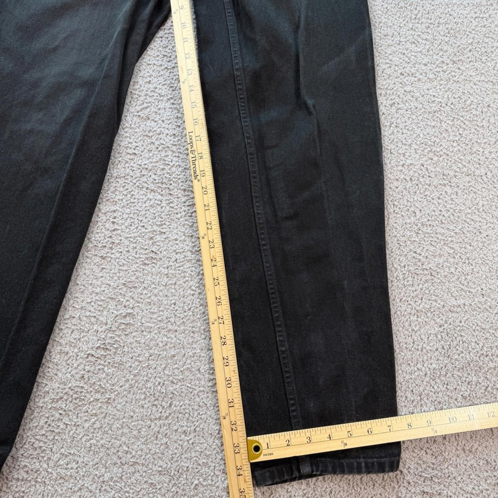 Guess Vintage Guess Jeans Made in USA 32x34 Faded Black 90s Size US 32 / EU 48 - 4 Thumbnail