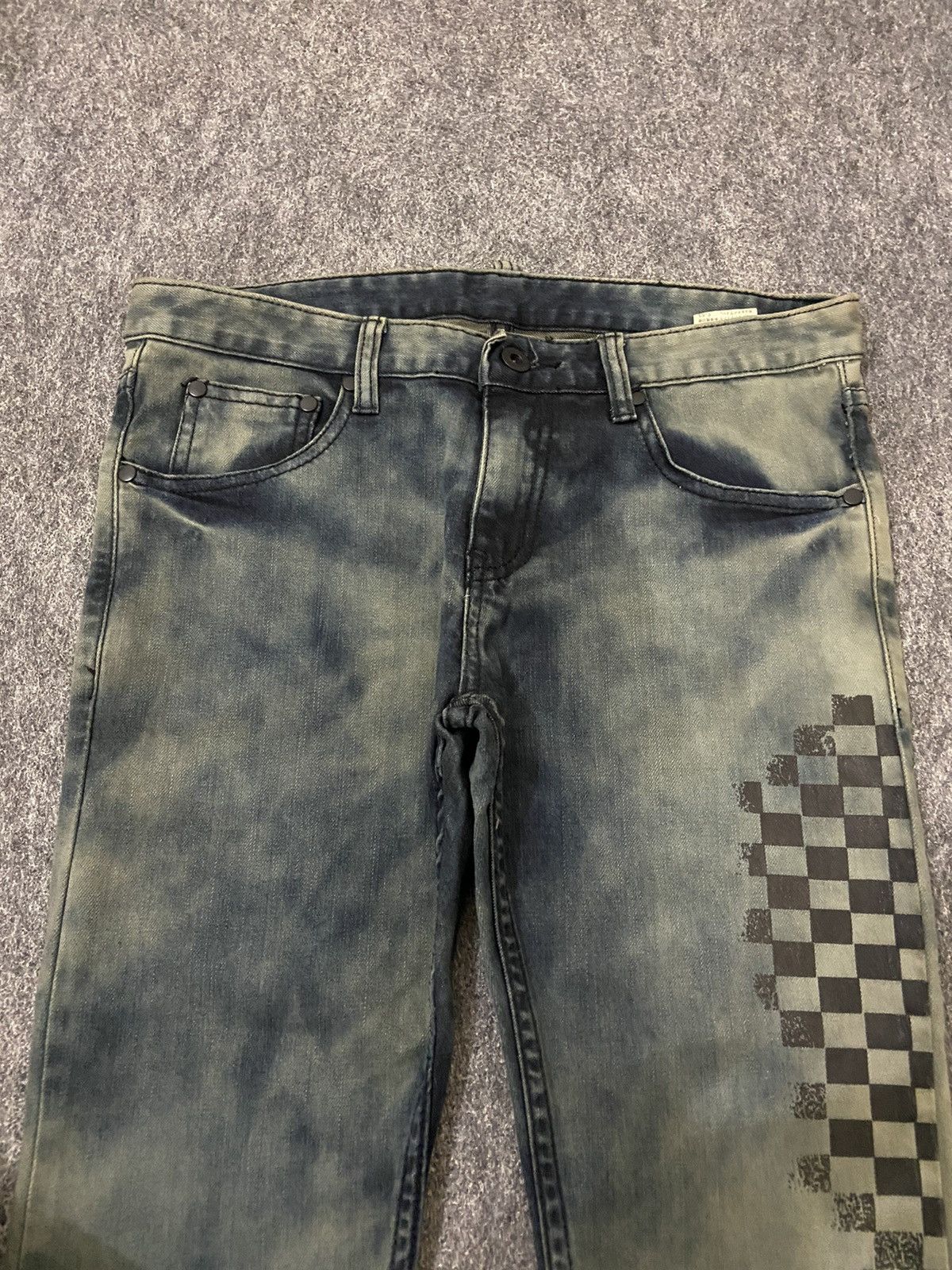 Black Barrett × Designer × Neil Barrett Black barrett denim pants slim fit Size 29" - 3 Thumbnail