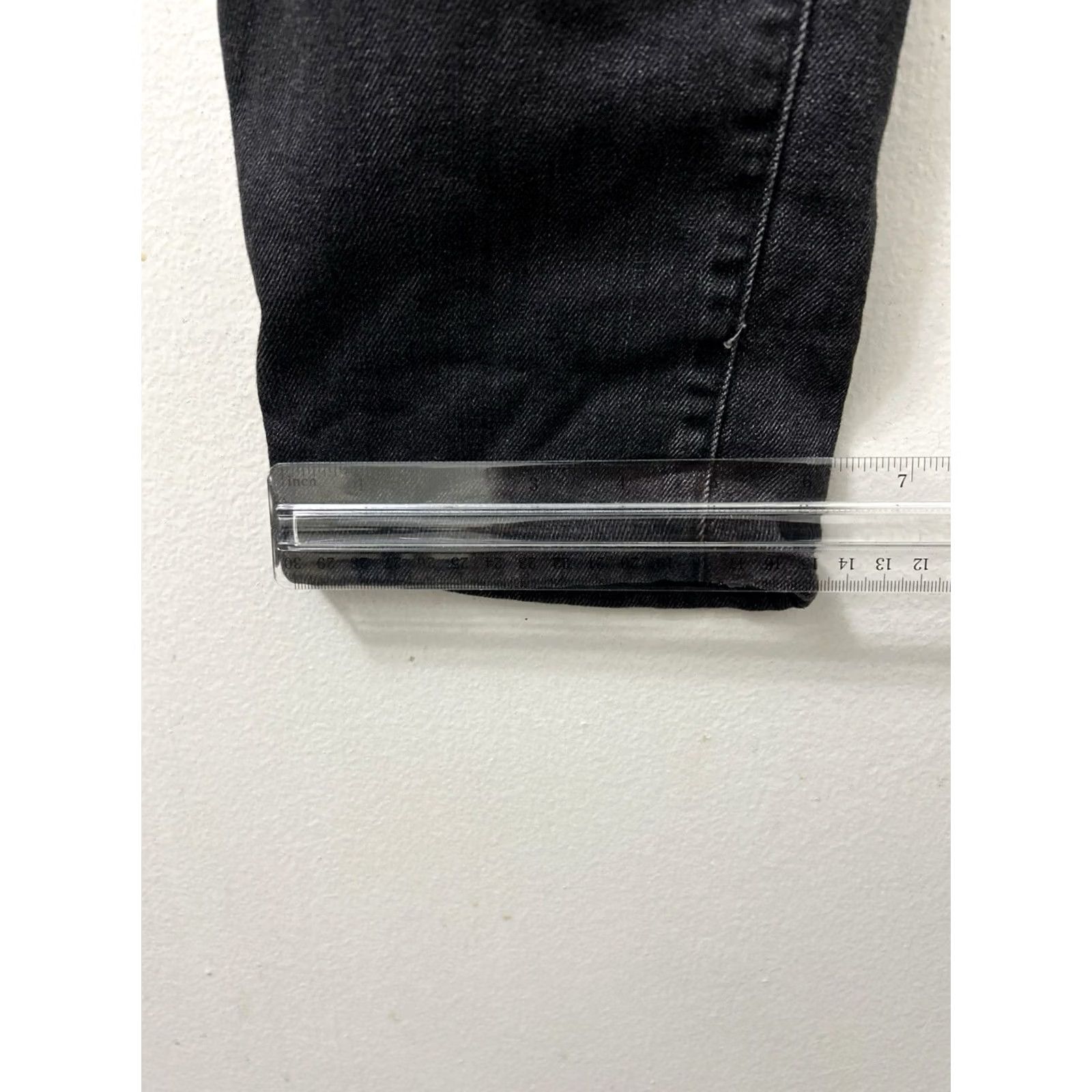 Eddie Bauer VINTAGE Eddie Bauer Flannel Lined Boyfriend Jeans Womens 2 Black Relaxed Denim Size 26" / US 2 / IT 38 - 6 Thumbnail