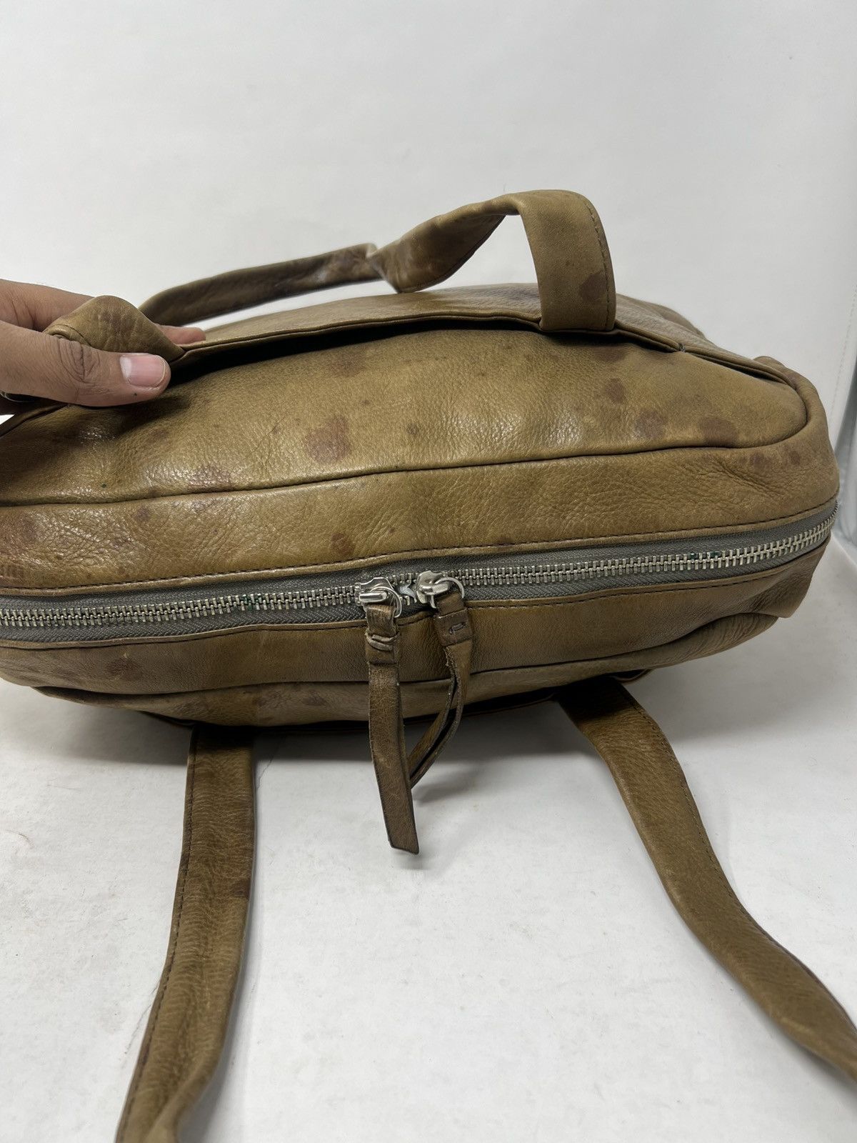 Margaret Howell Margaret Howell Idea Leather Handbag Size ONE SIZE - 17 Thumbnail