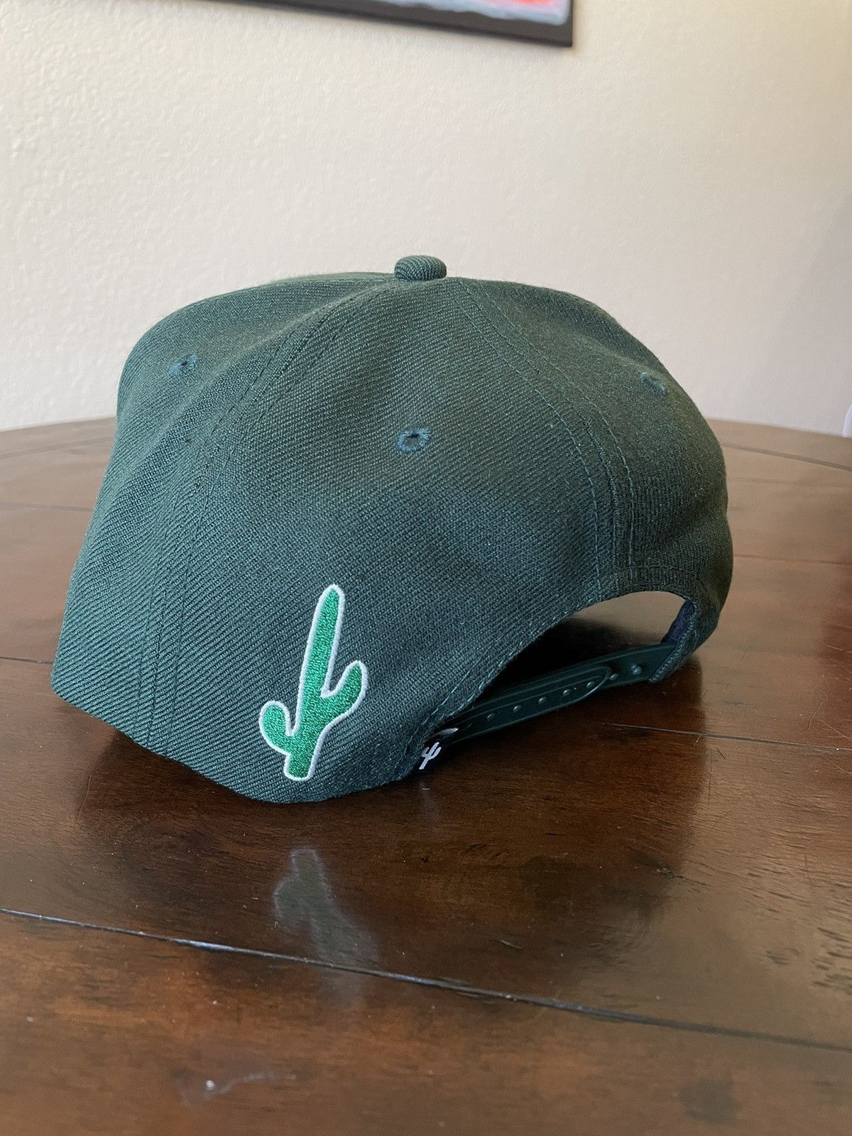 Rhude Rhuigi Villaseñor x Arizona Coyotes “AZ” Snapback in green Size ONE SIZE - 3 Thumbnail