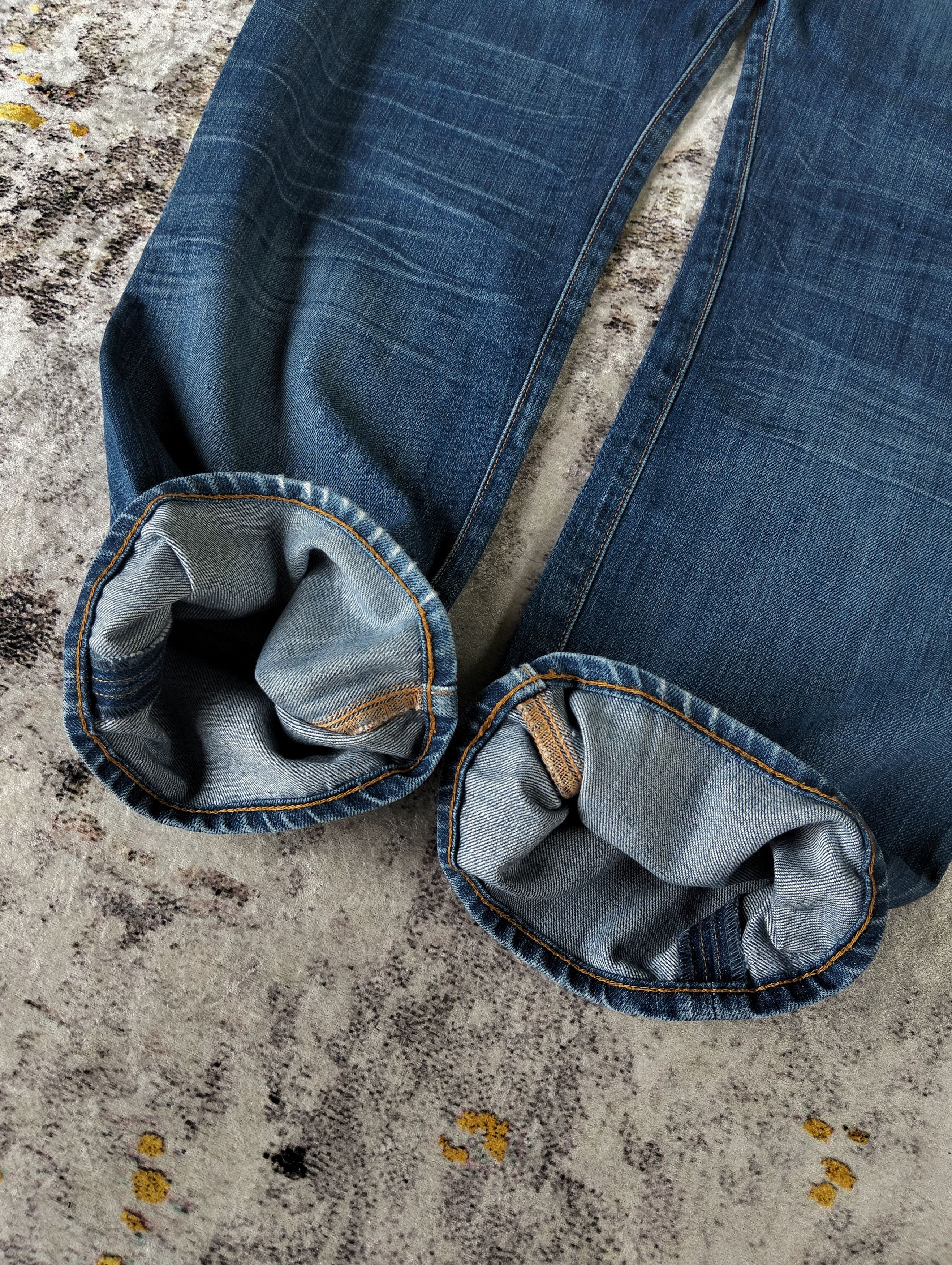 RRL Ralph Lauren PRL Polo Ralph Lauren Button Fly StraightFit 650 Denim Jeans Size US 35 - 9 Thumbnail