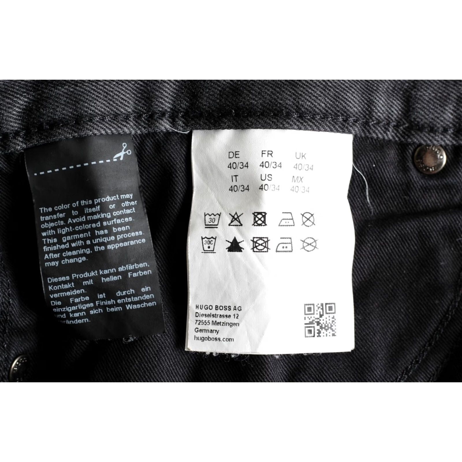 Hugo Boss HUGO BOSS Maine 3 Jeans Slim Fit Stretch W40 L34 DZ5062 Size Men Size US 40 / EU 56 - 6 Thumbnail