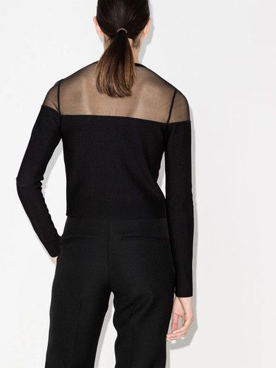 Alexander McQueen o1y0325 Cardigan in Black Size M / US 6-8 / IT 42-44 - 3 Thumbnail