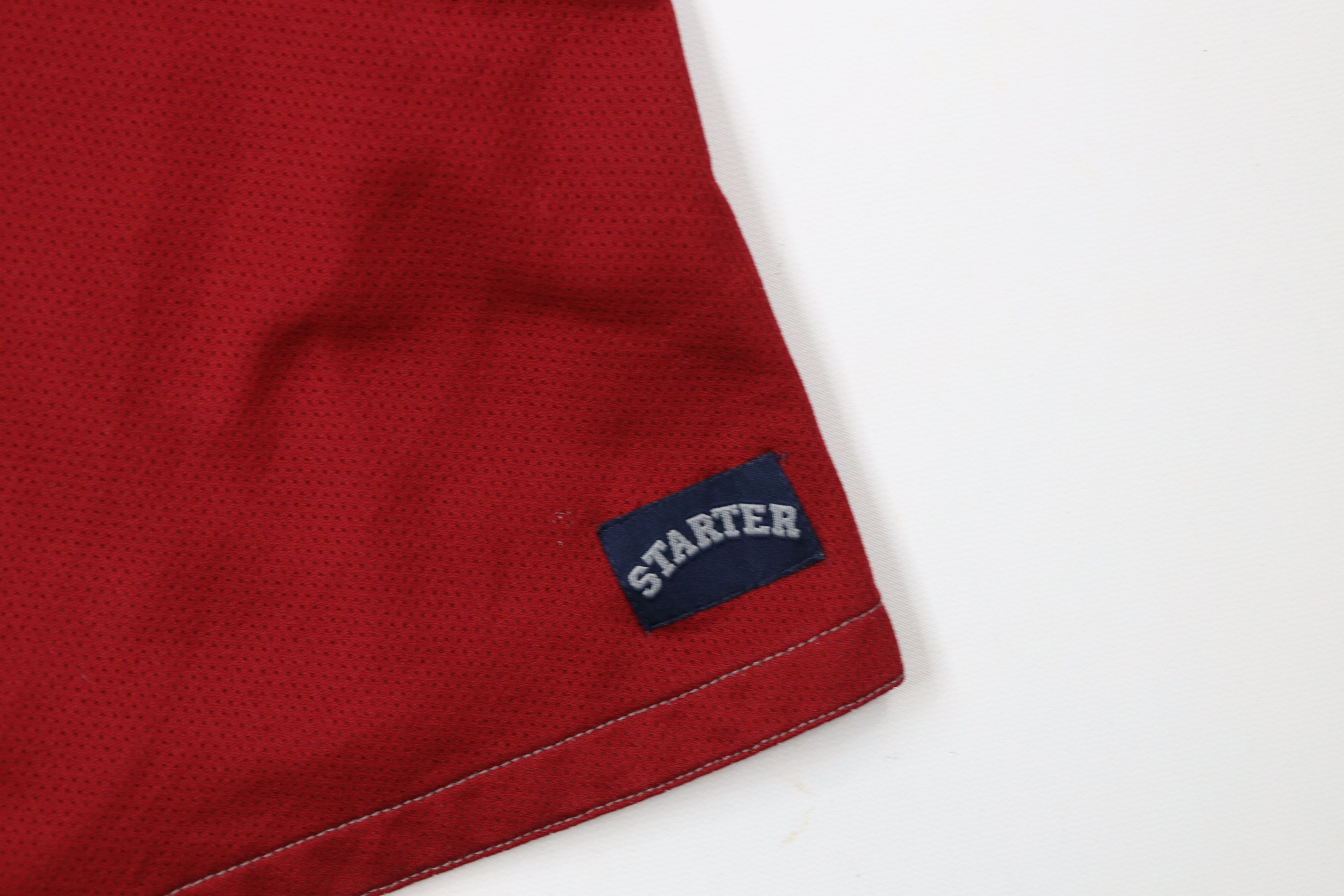 Starter × Vintage Vintage 90s Starter Box Logo Above Knee Reversible Shorts Size US 34 / EU 50 - 5 Thumbnail