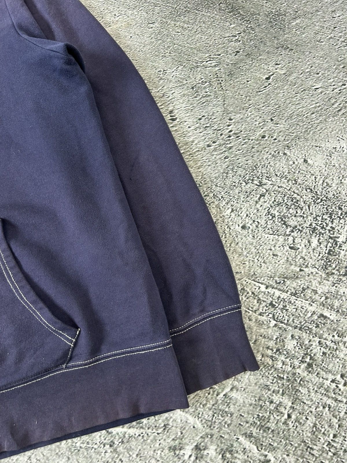 True Religion True Religion vintage Navy blue zip hoodie big logo Size US XXL / EU 58 / 5 - 4 Thumbnail