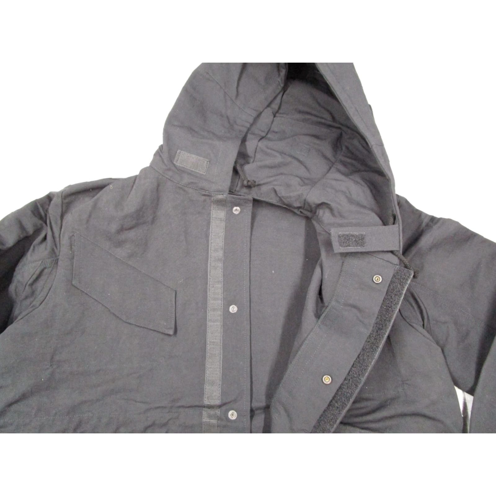 Tenderloin Tenderloin Jacket Mens Medium Black Nylon Hooded Softshell Military Streetwear Made in Japan Water Resistant Pockets Logo Size US M / EU 48-50 / 2 - 3 Thumbnail