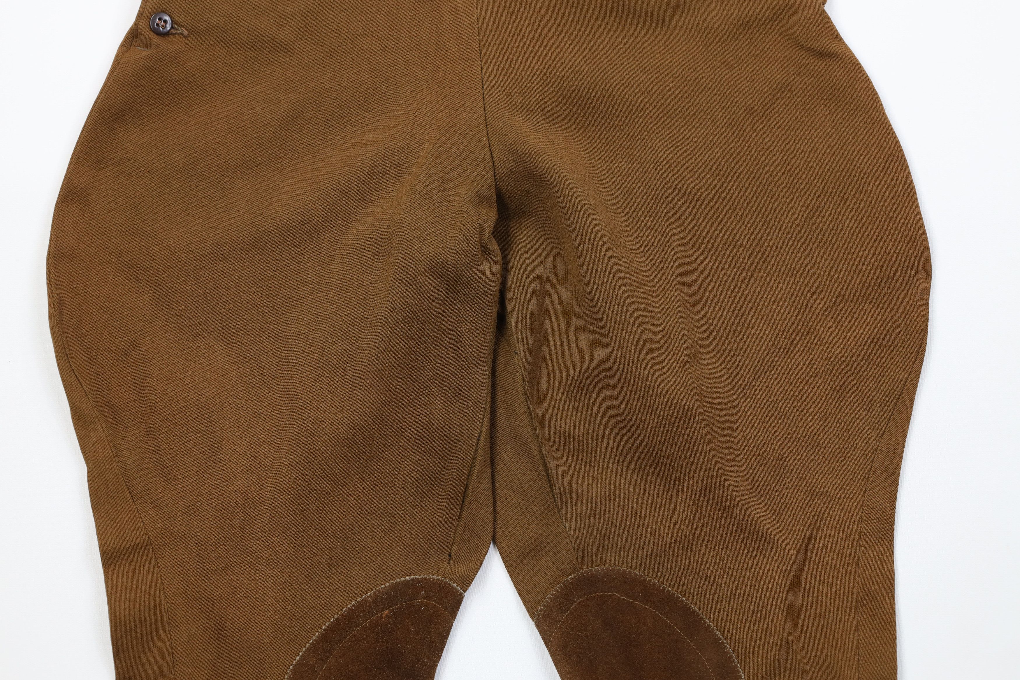 Vintage Vintage 20s 30s Suede Leather Horse Riding Pants Breeches Size 25" / US 0 / IT 36 - 3 Thumbnail