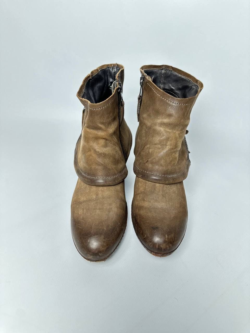 A.S.98 AS98 Avant Garde Guidi Style Leather Boots Size US 9 / IT 39 - 4 Thumbnail
