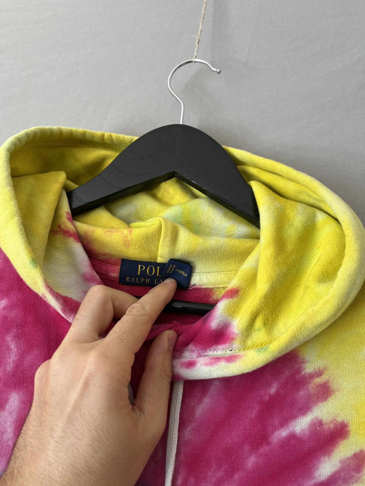 Polo Ralph Lauren Polo Ralph Lauren Tie Dye Acid Multicolour Hoodie Size US M / EU 48-50 / 2 - 6 Thumbnail