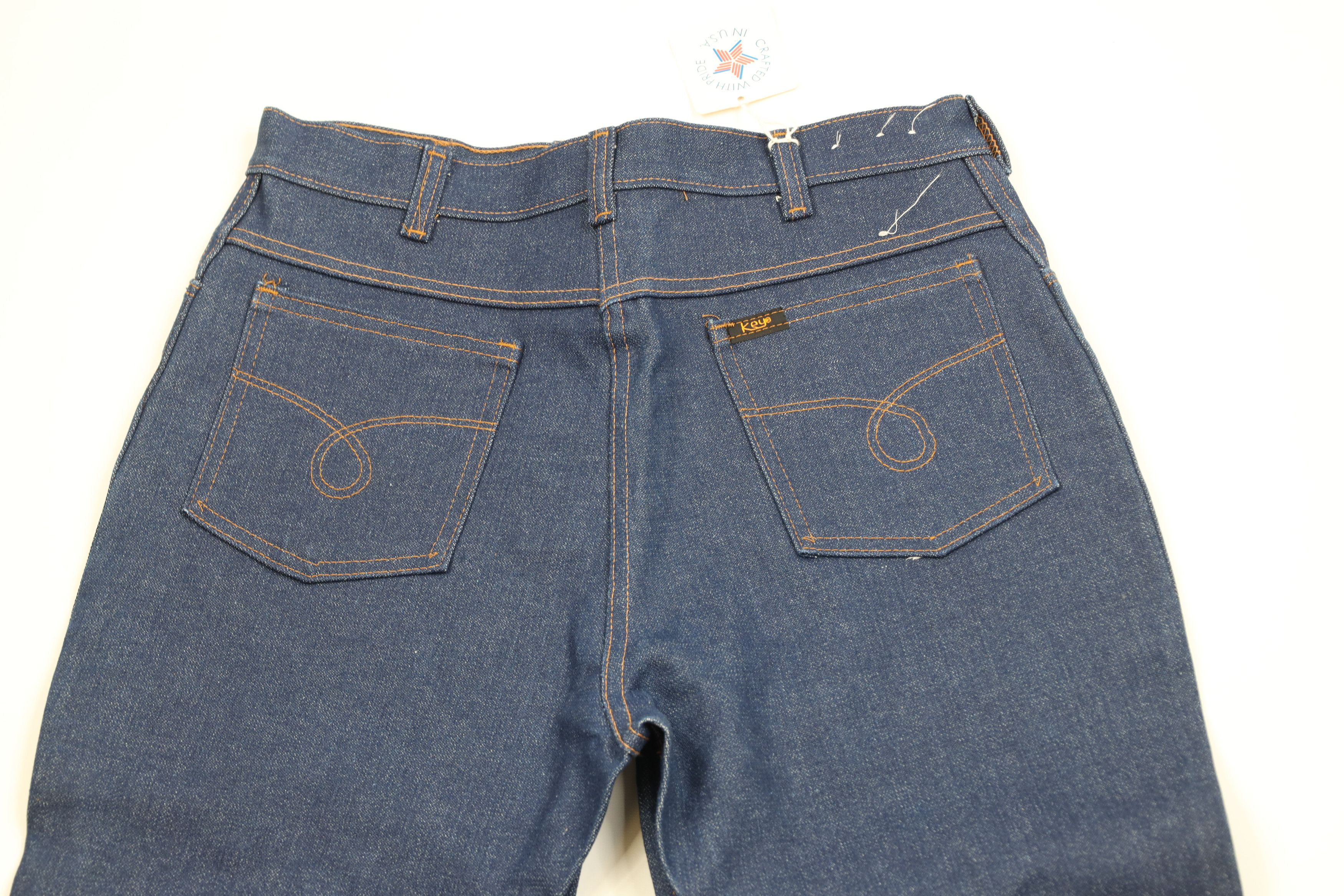 Vintage Deadstock Vintage 70s Streetwear Denim Jeans Indigo USA Size US 30 / EU 46 - 11 Thumbnail