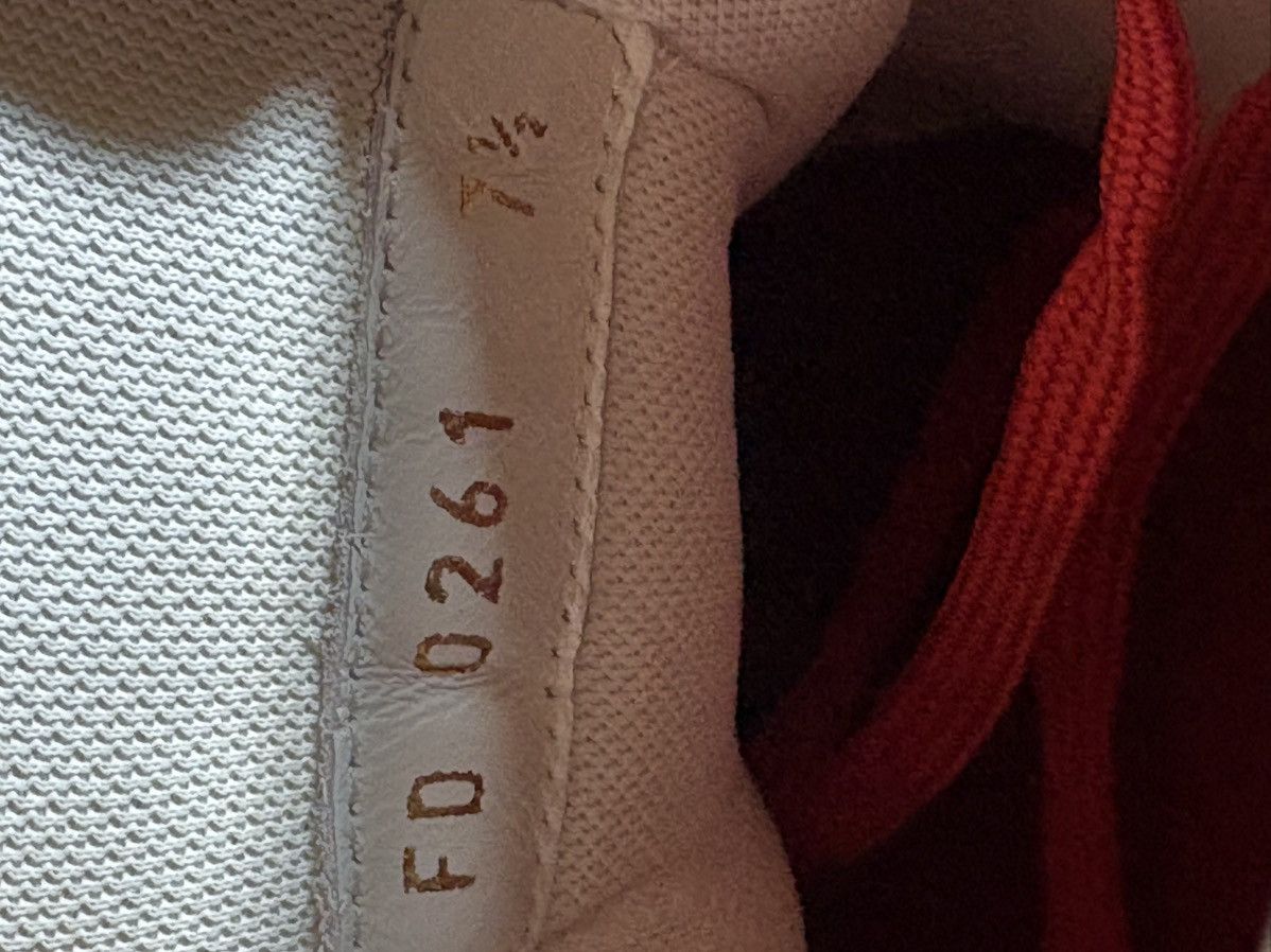 Louis Vuitton Louis Vuitton Red White Monogram Trainers - Size 7.5LV Size US 9 / EU 42 - 6 Thumbnail