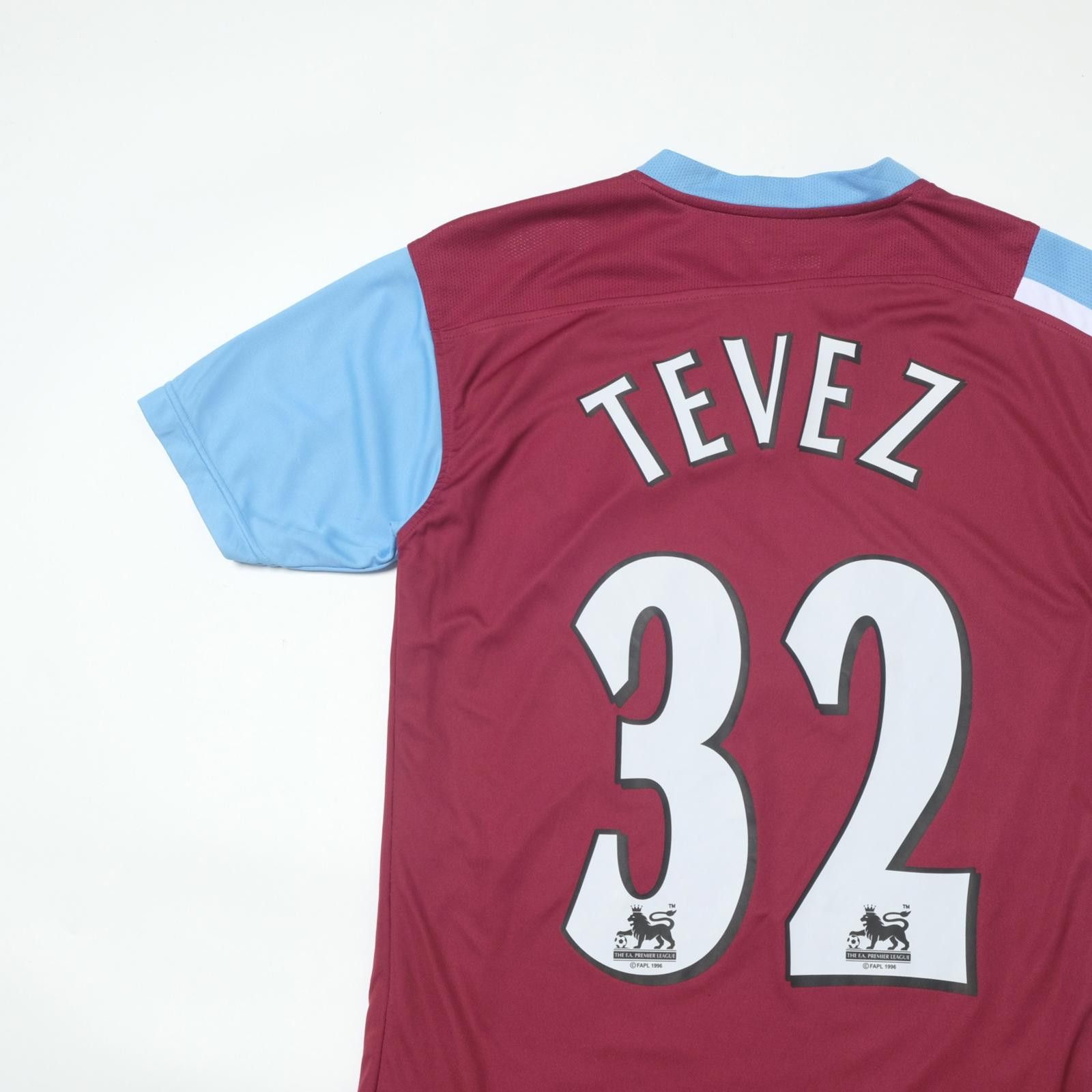 Reebok 2005/07 West Ham Home Shirt Tevez (S) Size US S / EU 44-46 / 1 - 4 Thumbnail