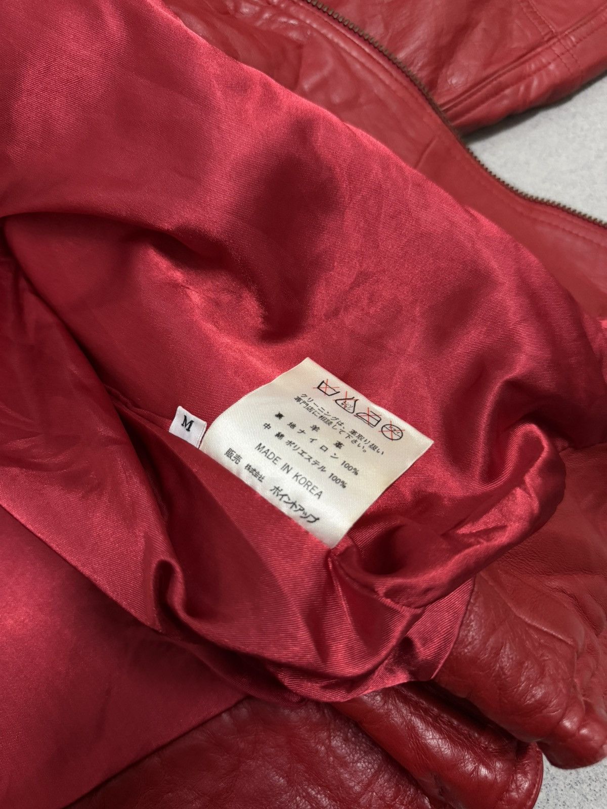 Hai Sporting Gear Rare Vintage Hai Sporting Gear Issey Miyake Leather Jacket Size US M / EU 48-50 / 2 - 8 Thumbnail