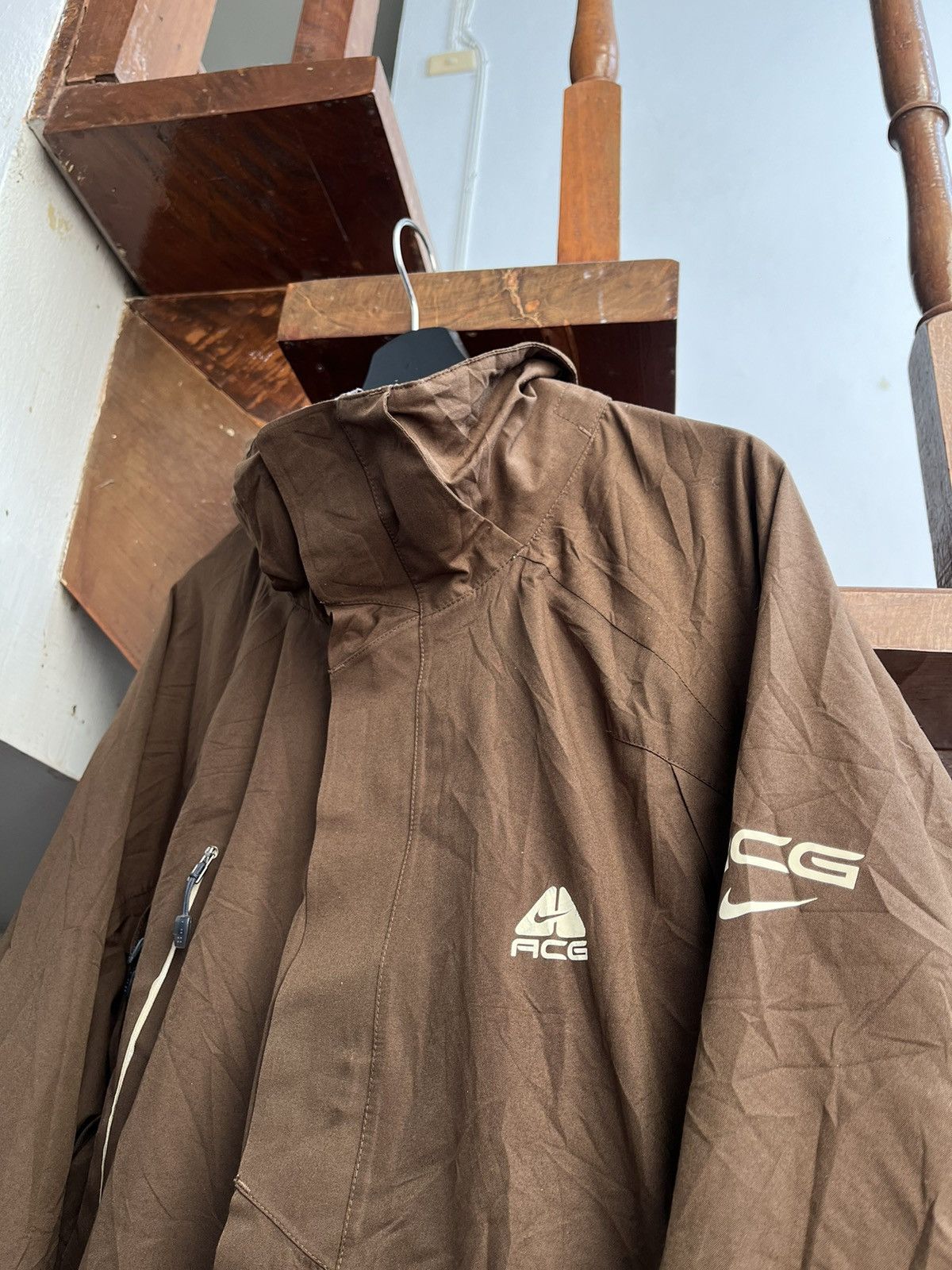 Nike × Nike ACG × Vintage Rare Vintage Nike ACG All Condition Gear Outdoor Jacket Size US XL / EU 56 / 4 - 3 Thumbnail