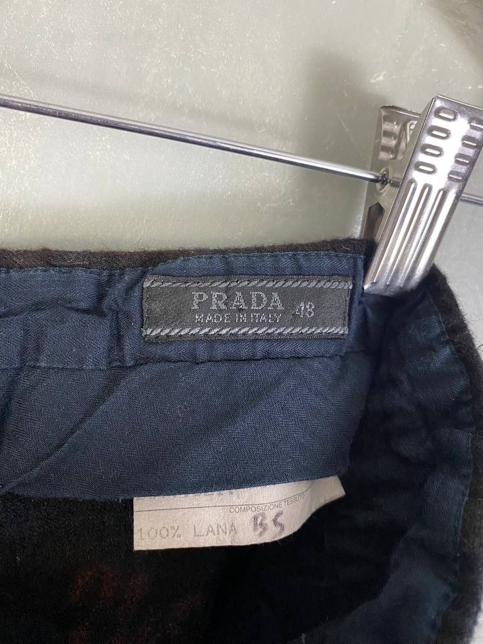 Prada Prada Wool Check Trouser Size 48R - 7 Thumbnail