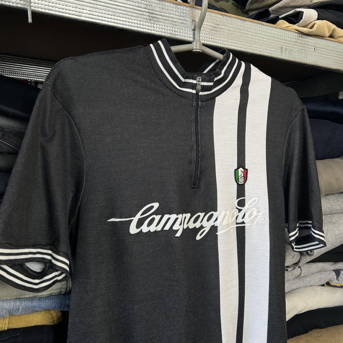 Sports Specialties Vintage Campognolo Big Logo Cycling Unuform sport tee Size US XL / EU 56 / 4 - 2 Thumbnail