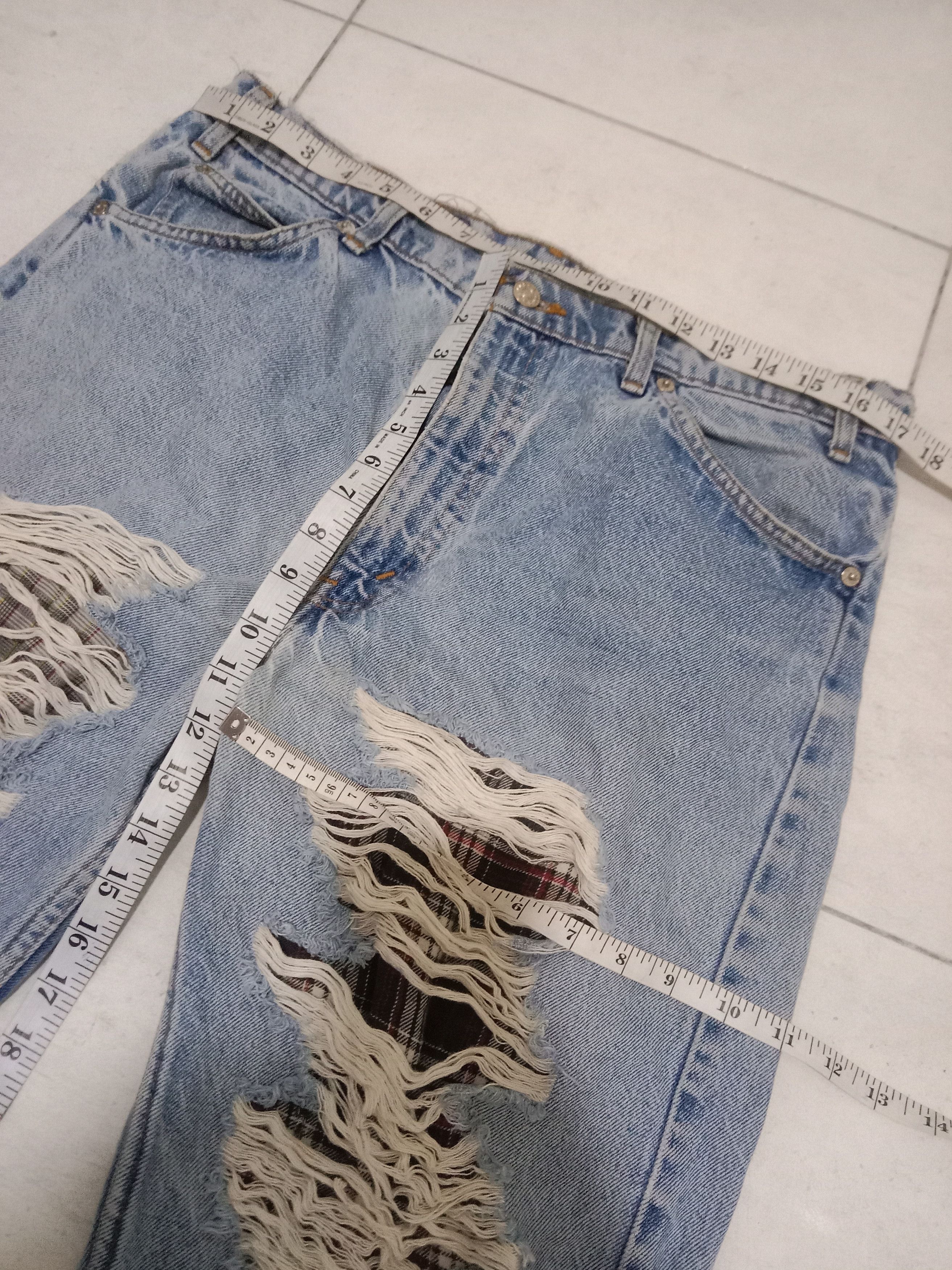 Hysteric Glamour Rare Distressed Denim vintage Levis Size US 34 / EU 50 - 10 Thumbnail