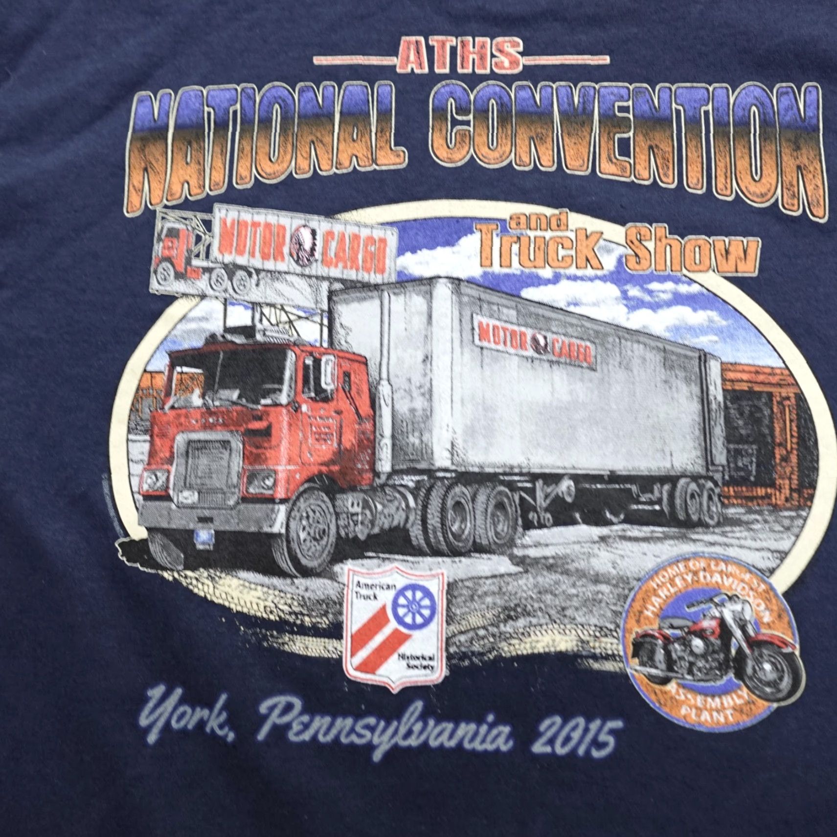 Vintage VINTAGE ATHS Convention T-shirt M Blue 2014 USA York PA Men Shirts Nike Size US M / EU 48-50 / 2 - 2 Thumbnail