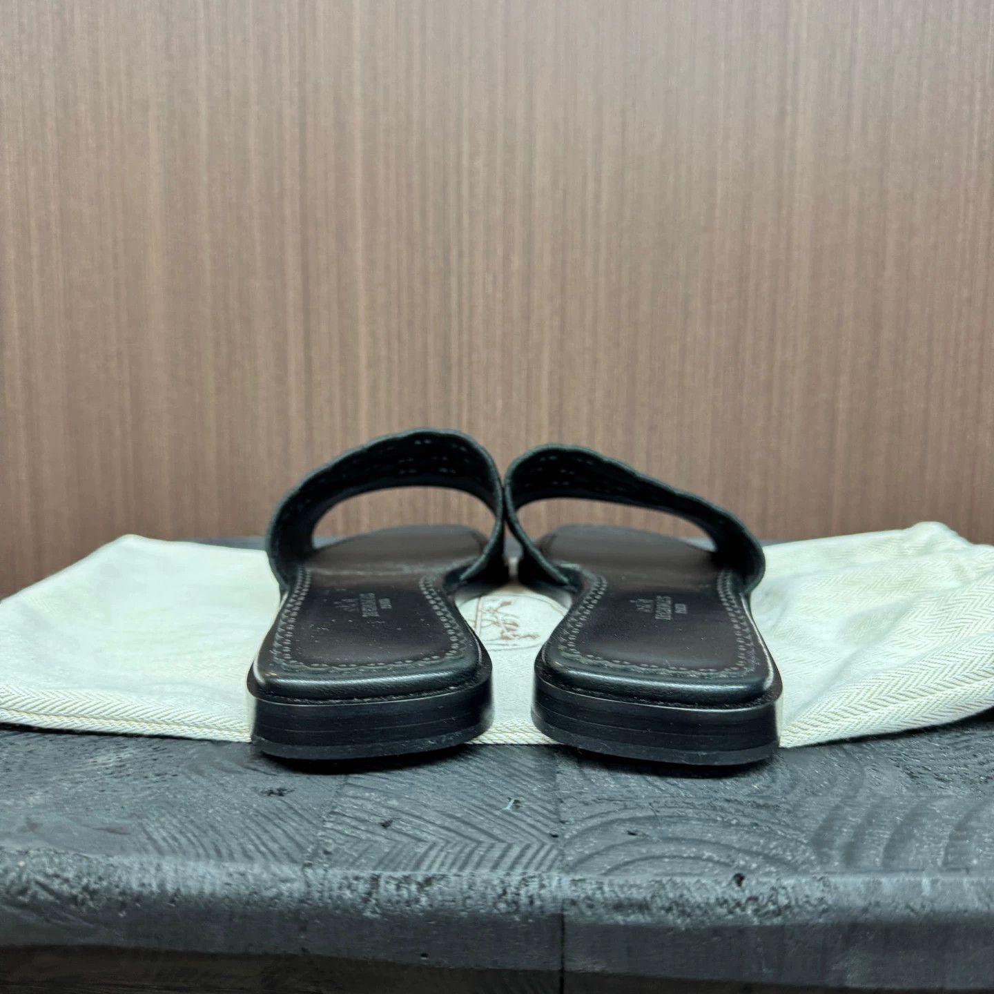 Hermes HERMES Cutout Slippers 38 EU New Size US 7.5 / IT 37.5 - 4 Thumbnail