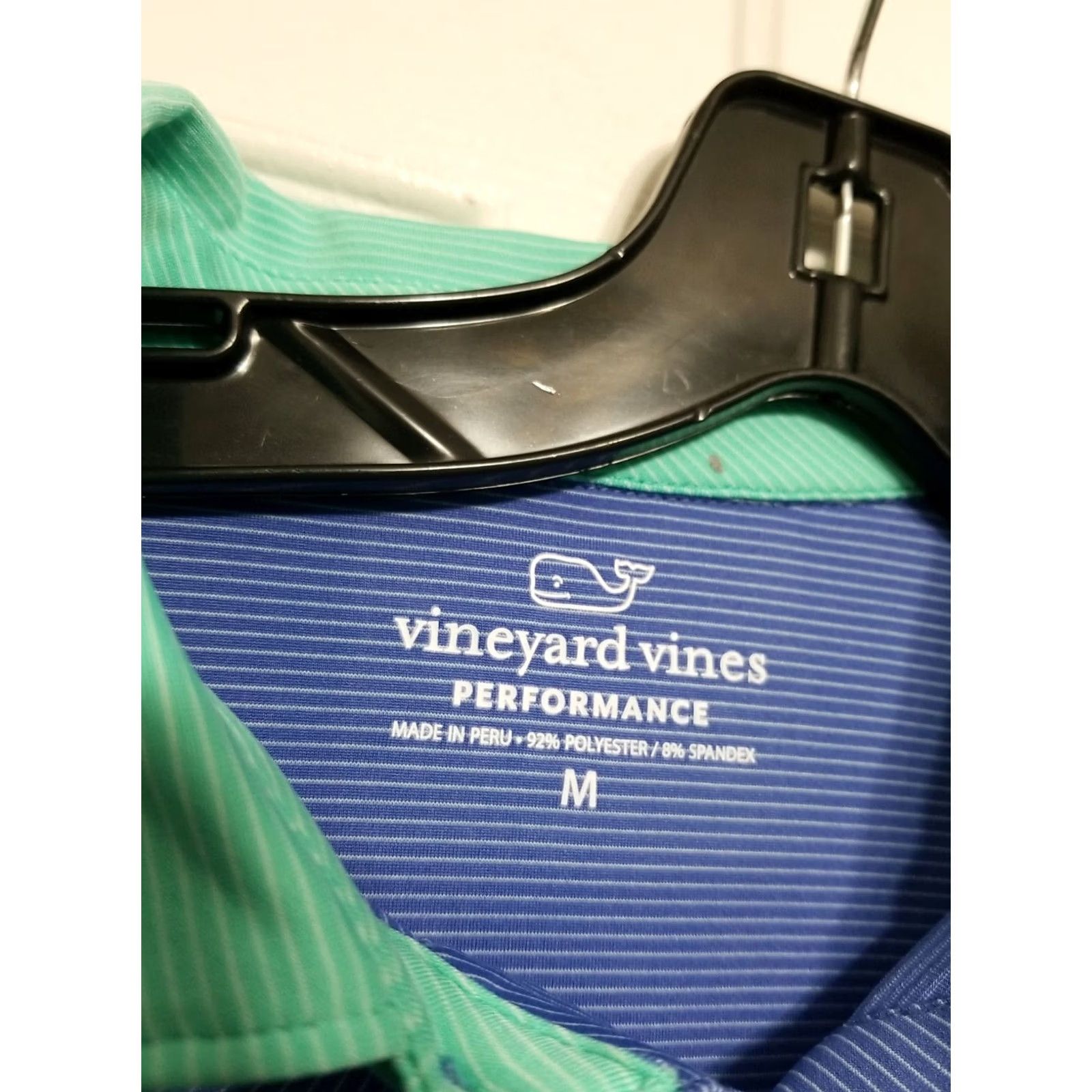 Vineyard Vines Vineyard Vines Performance Polo Men M Short Sleeve Blue Multicolor Striped 21.5 Chest 29 Length Golf Driving Tennis Walking Polo Shirt Shirt Size US M / EU 48-50 / 2 - 2 Thumbnail