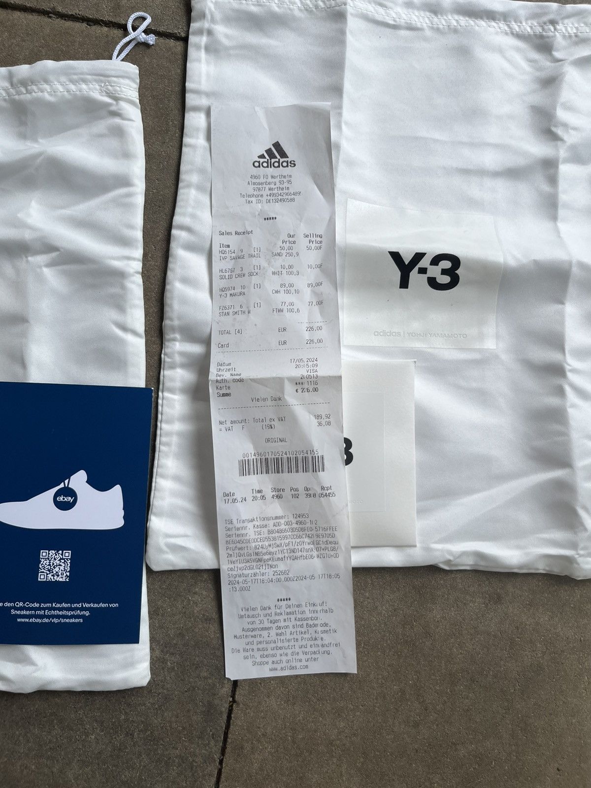 Y-3 Adidas Y-3 Makura Core White Orange Size US 10.5 / EU 43-44 - 12 Thumbnail