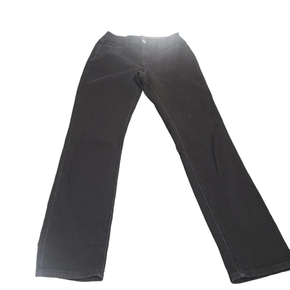 Chicos Chico’s Black Stone Washed Ankle Jeans 4R Size 27" / US 4 / IT 40 - 1 Thumbnail