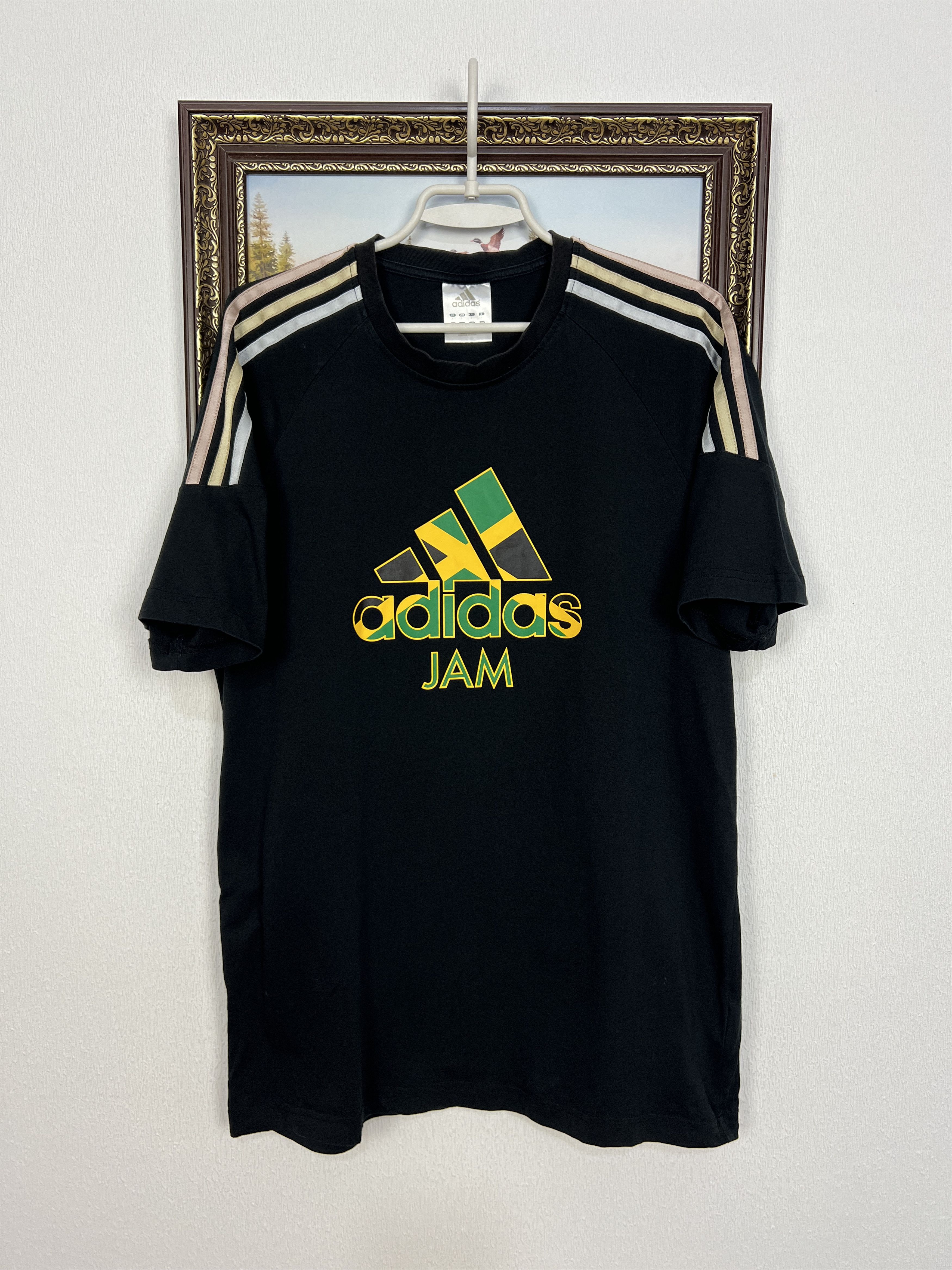 Adidas Jamaica London Olympics National Team Shirt Bolt Jersey Size US L / EU 52-54 / 3 - 1 Thumbnail