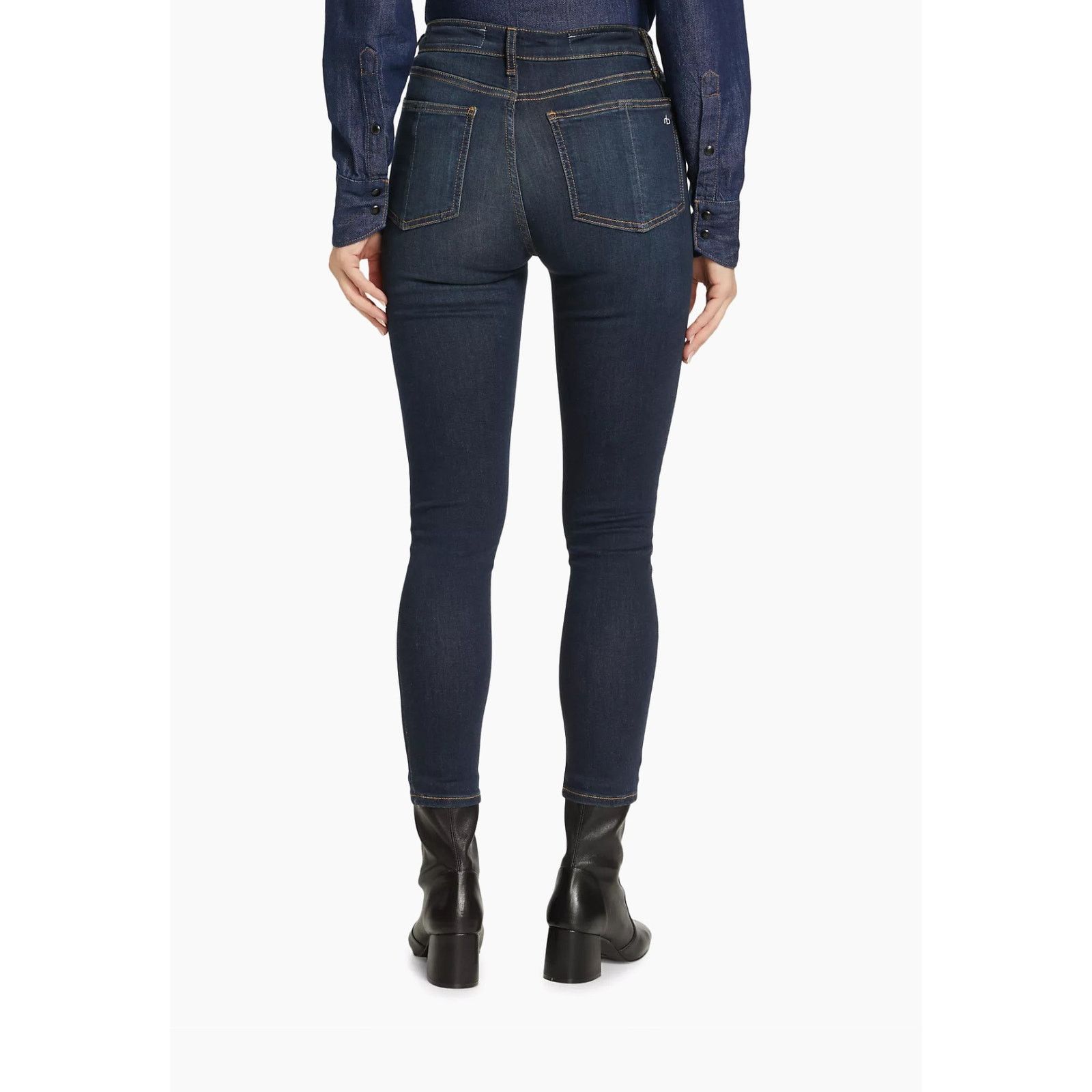 Rag & Bone Rag & Bone - Nina High Rise Skinny / 27R Size 27" / US 4 / IT 40 - 3 Thumbnail