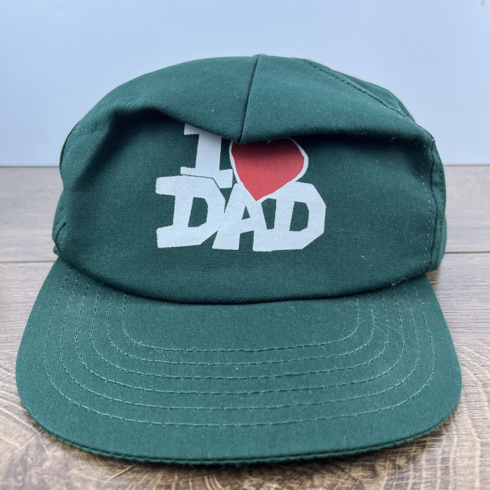 Other I Love Dad Hat Dad Heart Hat Green Hat Snapback Adjustable A Size ONE SIZE - 4 Thumbnail