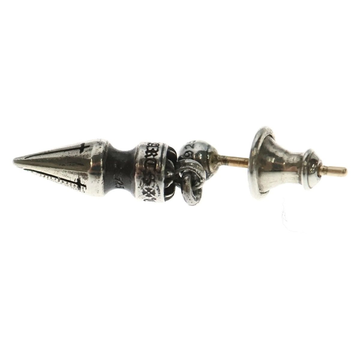 Chrome Hearts Chrome Hearts Spike Tiny Drop earring Size ONE SIZE - 3 Thumbnail