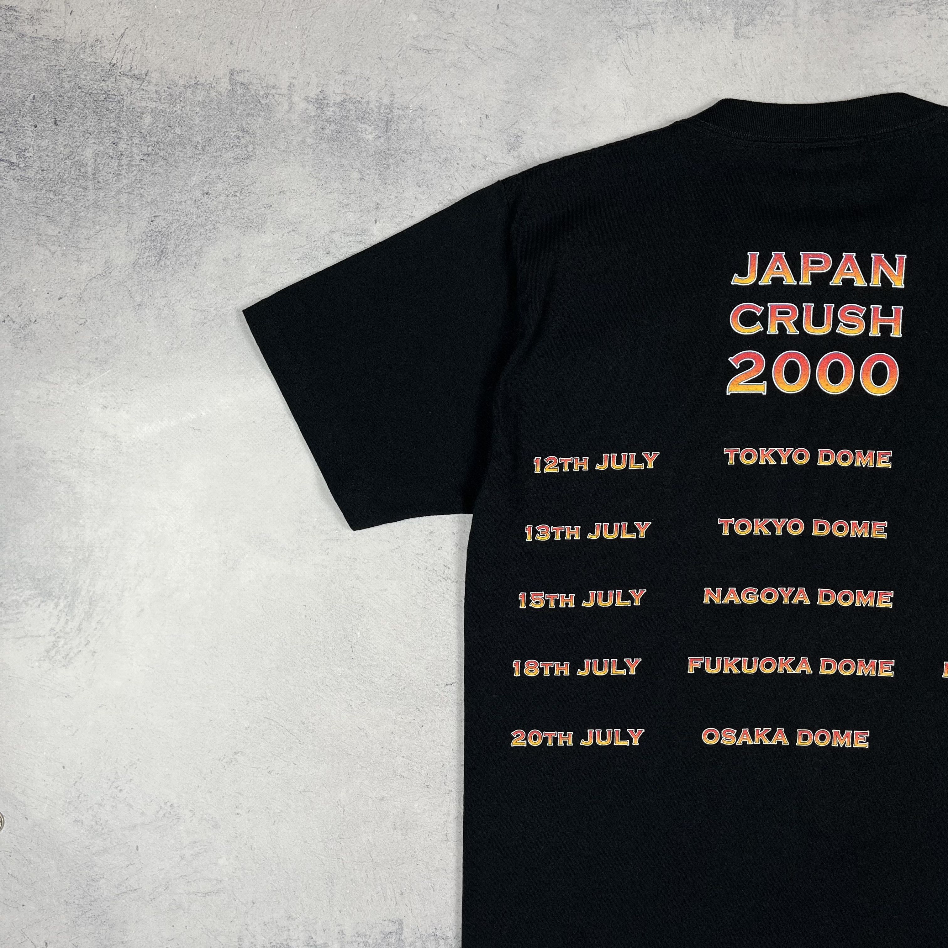 Band Tees Vintage Bon Jovi Japan Crash Rare Tour T Shirt 2000’s Size US M / EU 48-50 / 2 - 14 Thumbnail