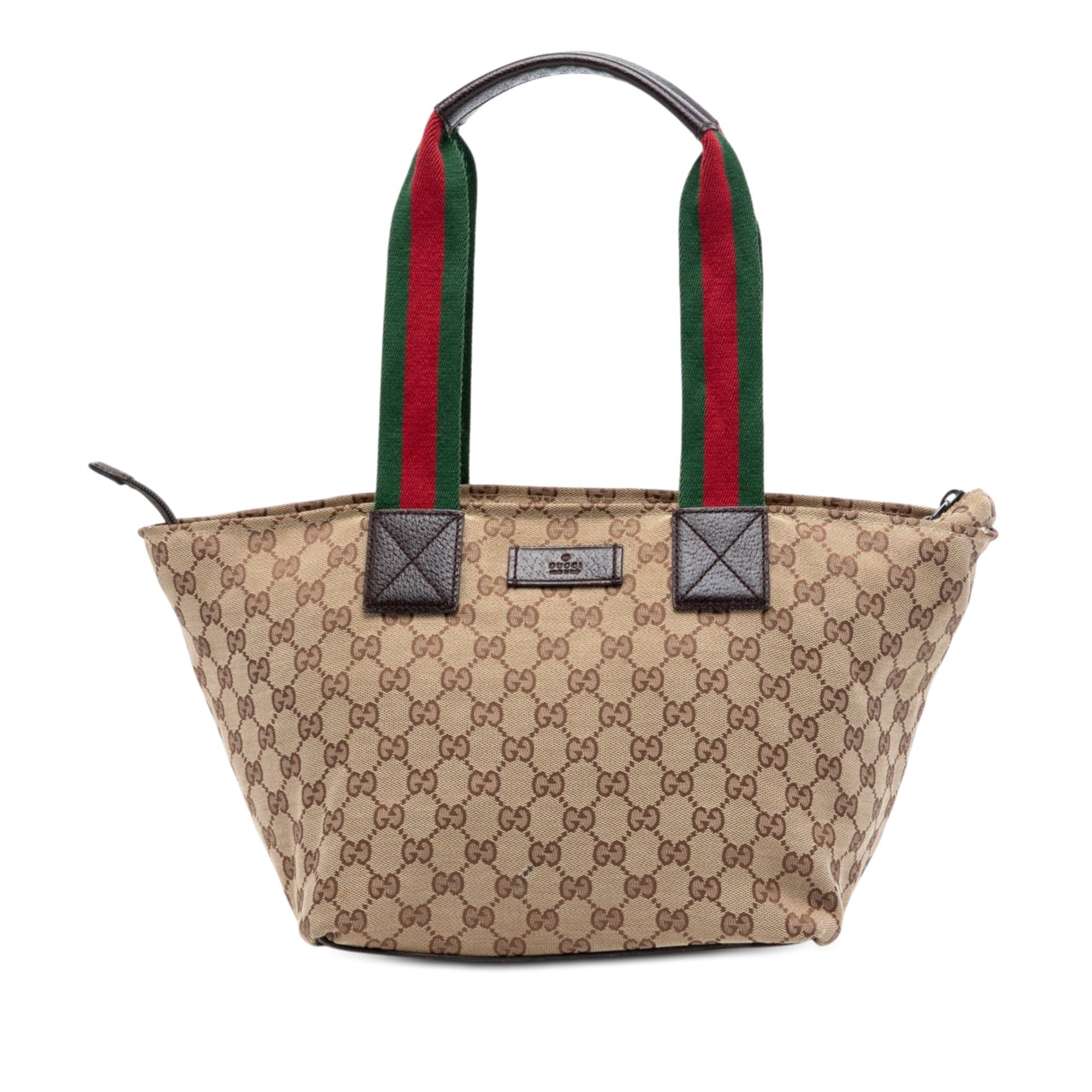 Gucci GG Canvas Web Tote Size ONE SIZE - 1 Thumbnail