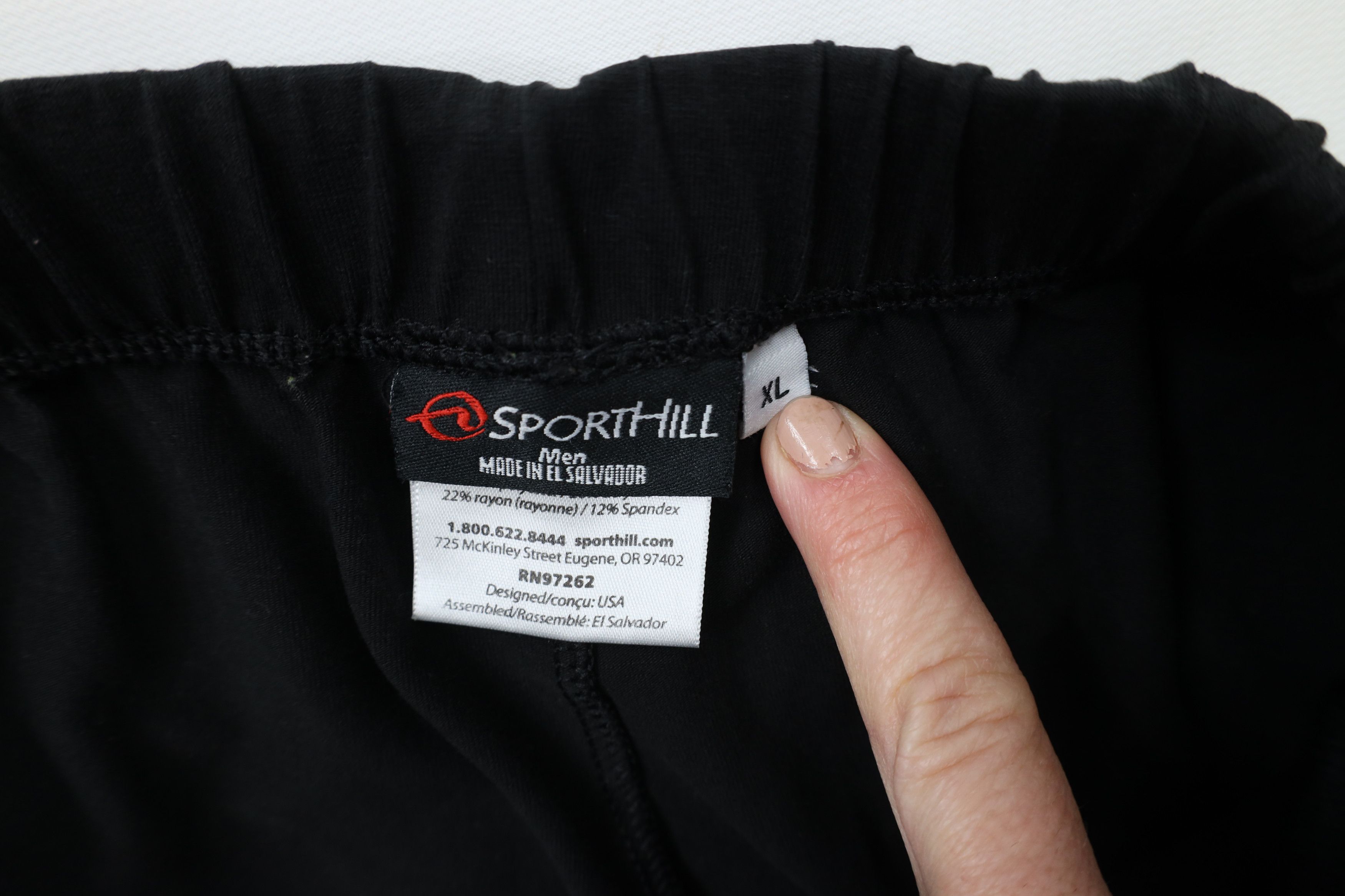 Vintage Vintage 90s Y2K Streetwear Tapered Leg Running Pants Black Size US 38 / EU 54 - 9 Thumbnail