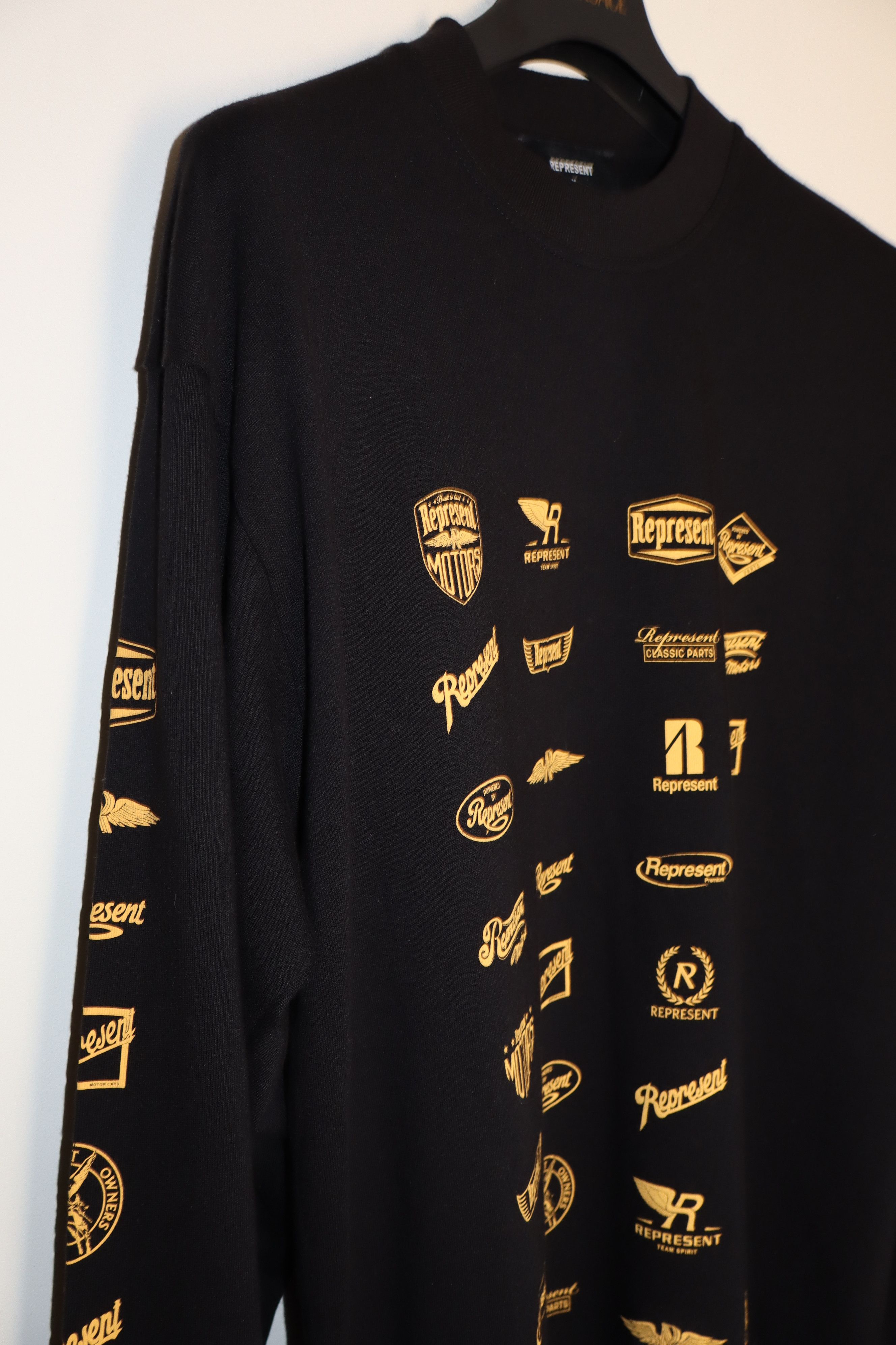 Represent Clo. Multi logo longsleeve tshirt Size US M / EU 48-50 / 2 - 7 Thumbnail