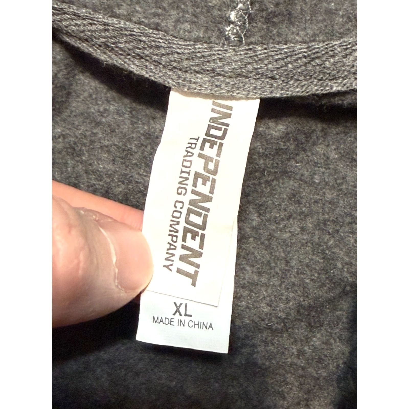 Vintage Independent Trading Company Sweatshirt Womens XL Gray White Midwest Made Size XL / US 12-14 / IT 48-50 - 4 Thumbnail