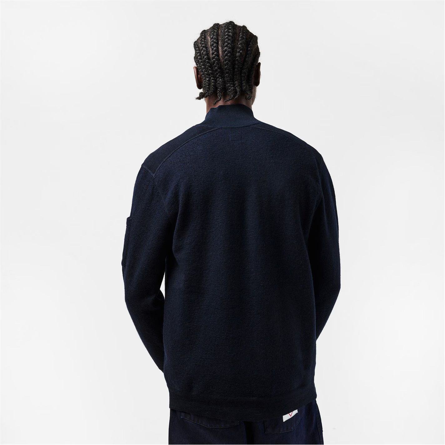 C.P. Company o1g2r1mq0426 Crew Neck Jumper in Blue Size US L / EU 52-54 / 3 - 4 Thumbnail