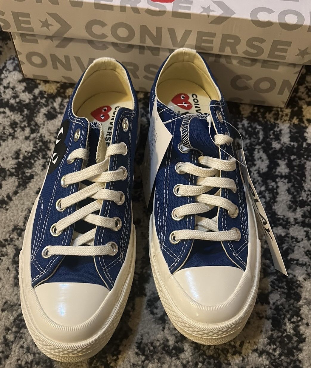 Comme des Garcons PLAY COMME des GARÇONS PLAY Converse Edition Chuck 70 Sneakers Size US 7 / IT 37 - 3 Thumbnail