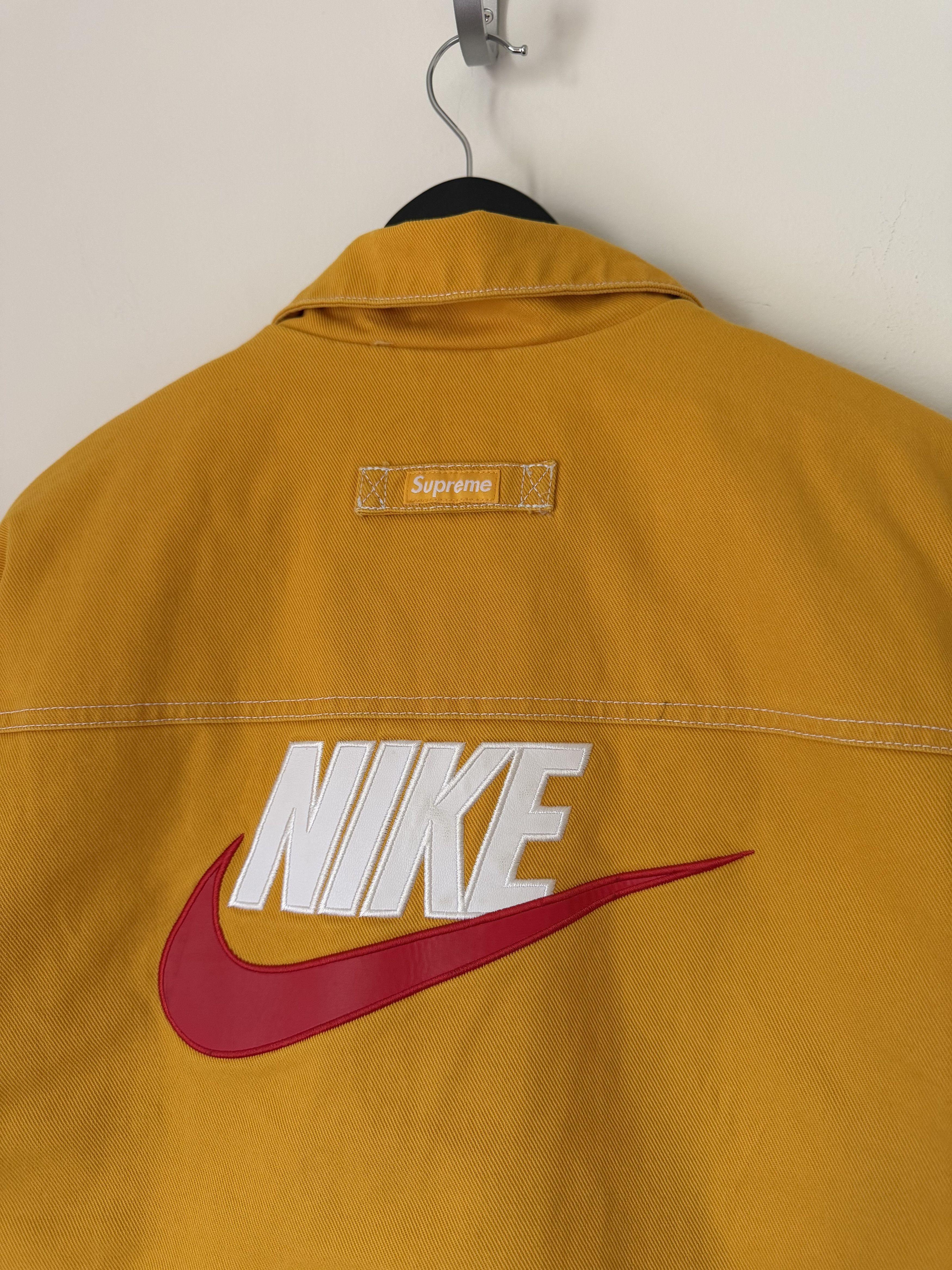 Nike × Supreme Supreme Nike Double Zip Work Jacket in Yellow Size US M / EU 48-50 / 2 - 7 Thumbnail