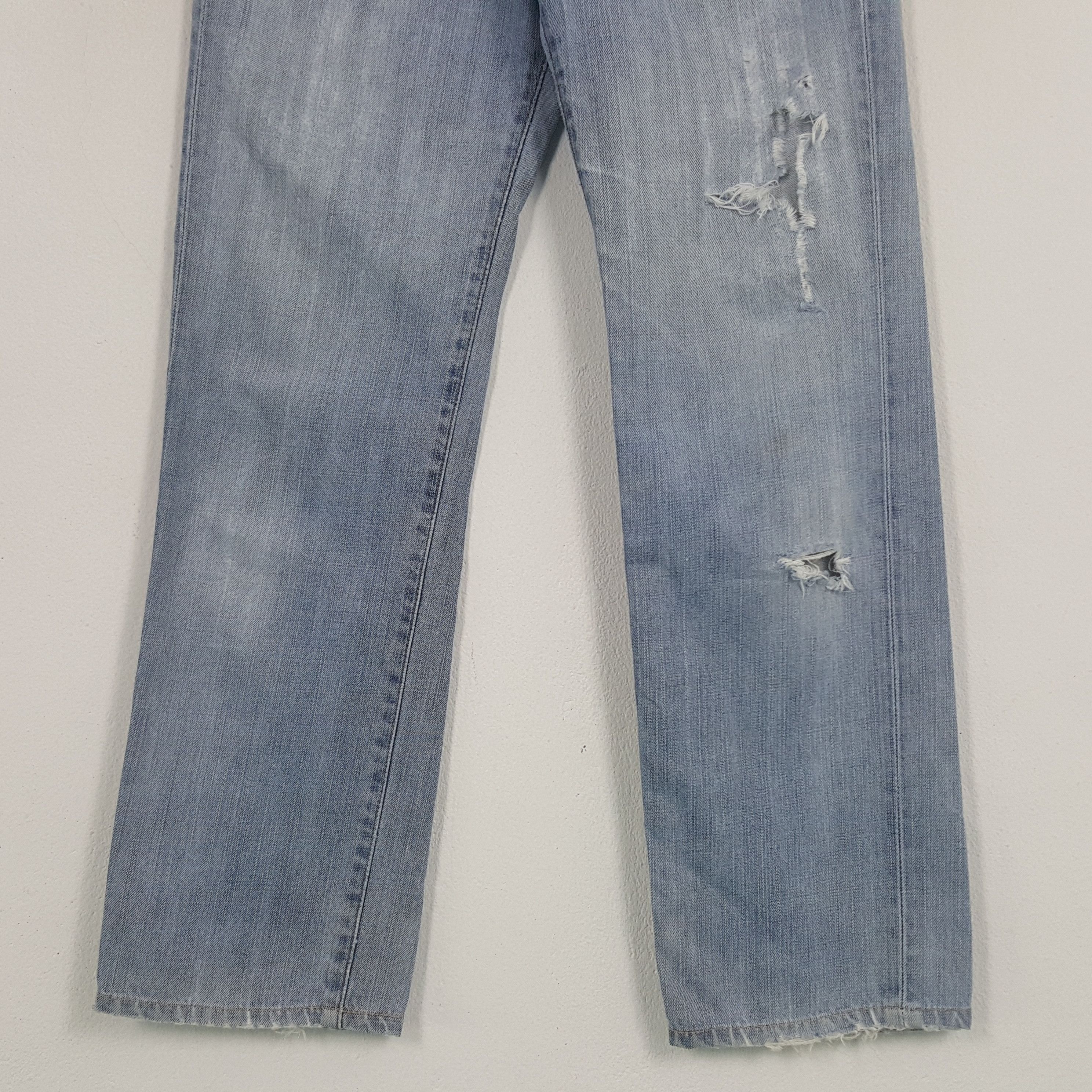 Edwin × Vintage Vintage Edwin Japanese Distressed Style Denim Jeans Size US 28 / EU 44 - 3 Thumbnail