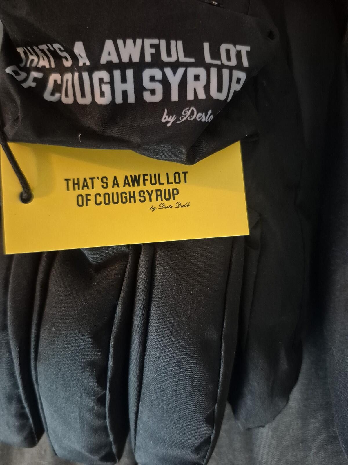 Awful Lot of Cough Syrup Awful Lot of Cough Syrup Black Ski Gloves Size ONE SIZE - 5 Thumbnail