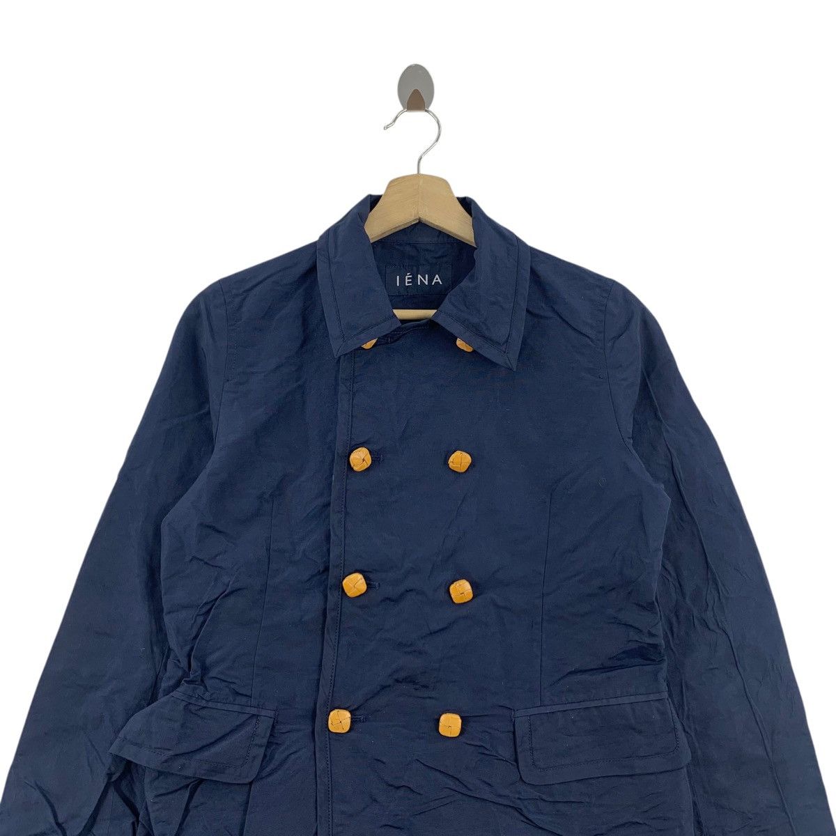 Japanese Brand IENA Japanese Brand Navy Coat Jacket Size US S / EU 44-46 / 1 - 2 Thumbnail
